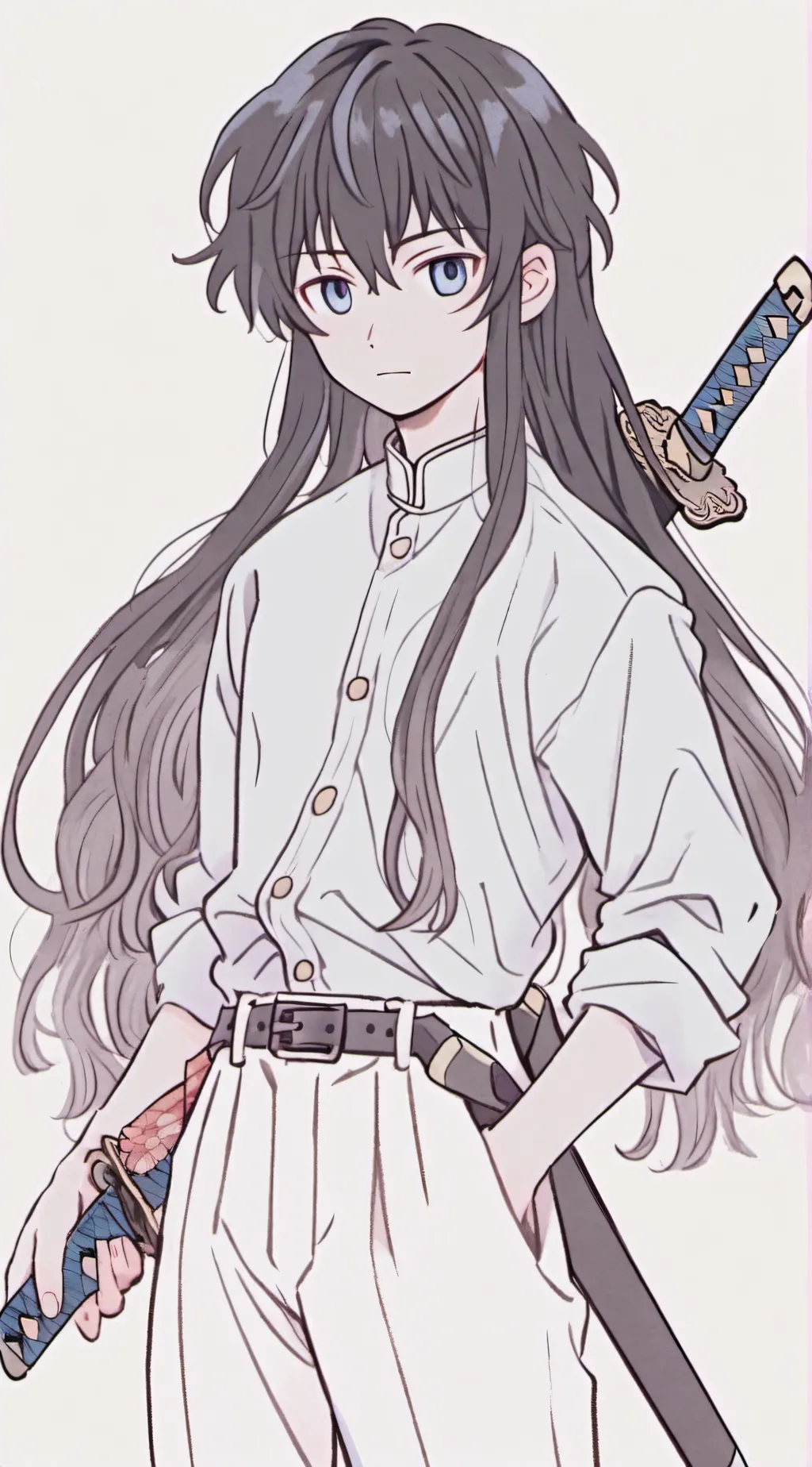 ai character: Muichiro background