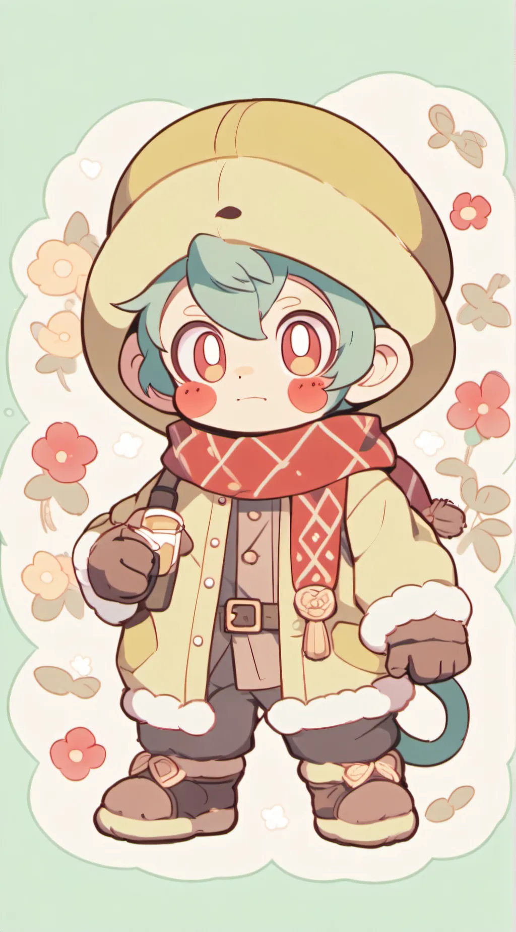 ai character: lil toast background