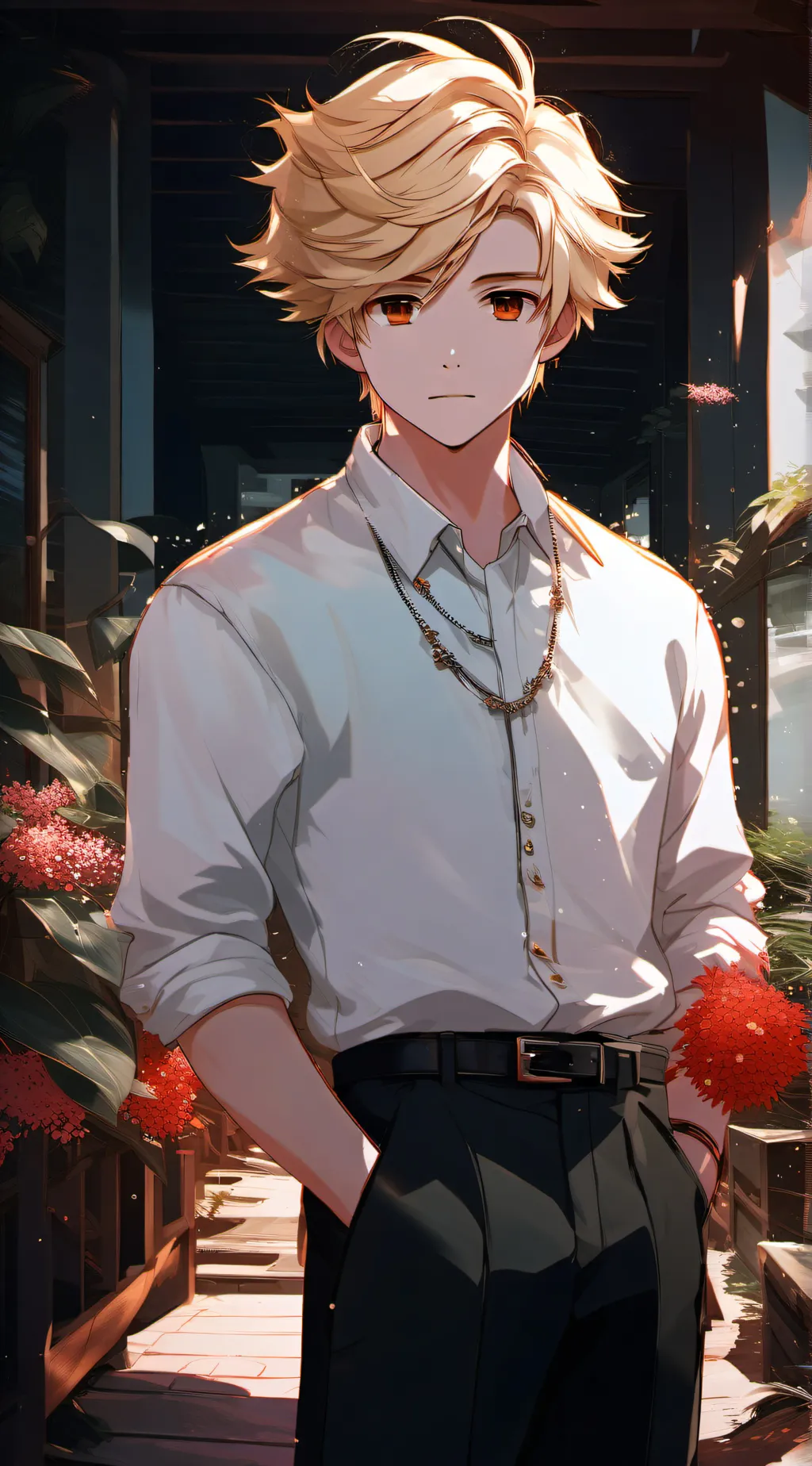 ai character: kie background