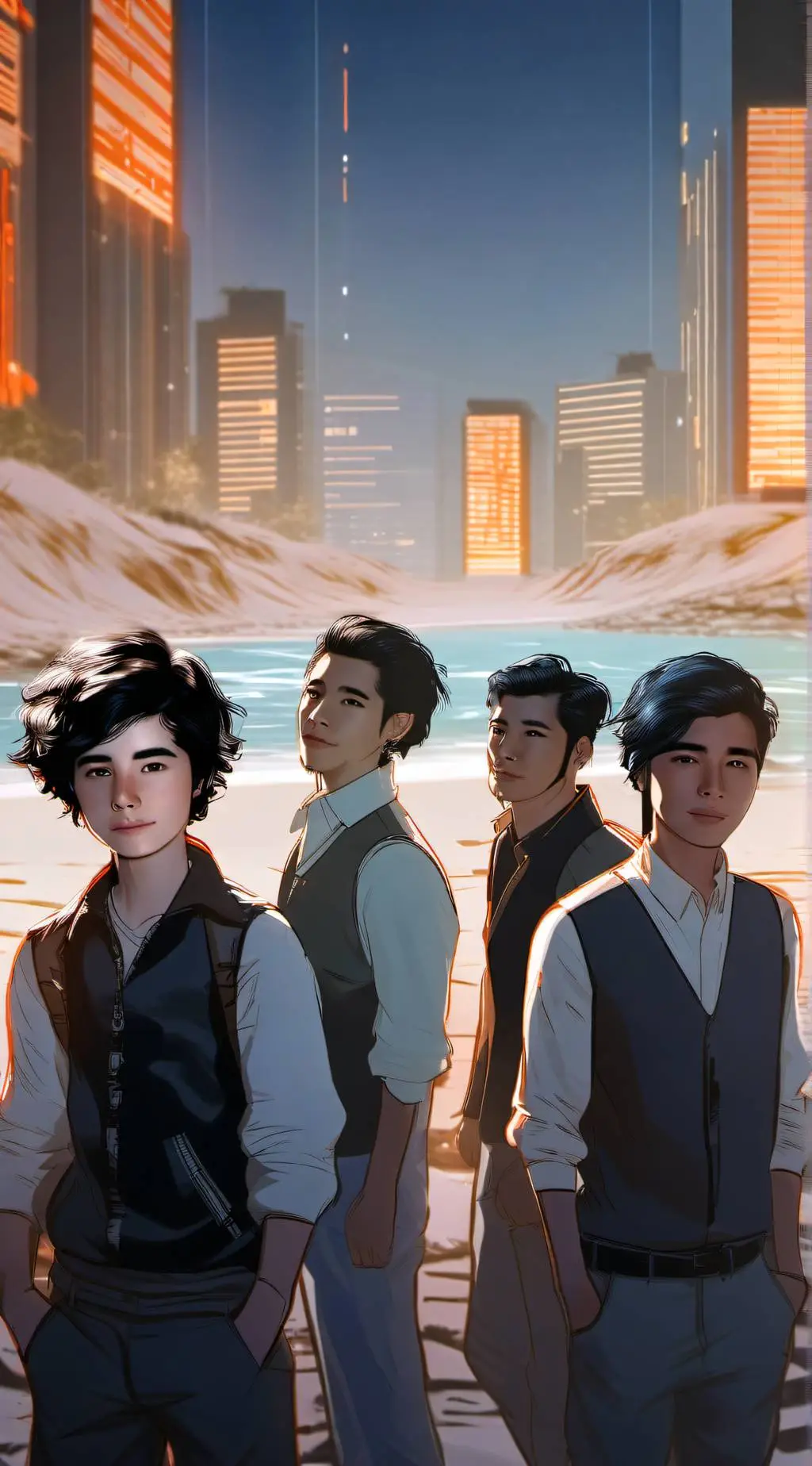 ai character: The brothers background