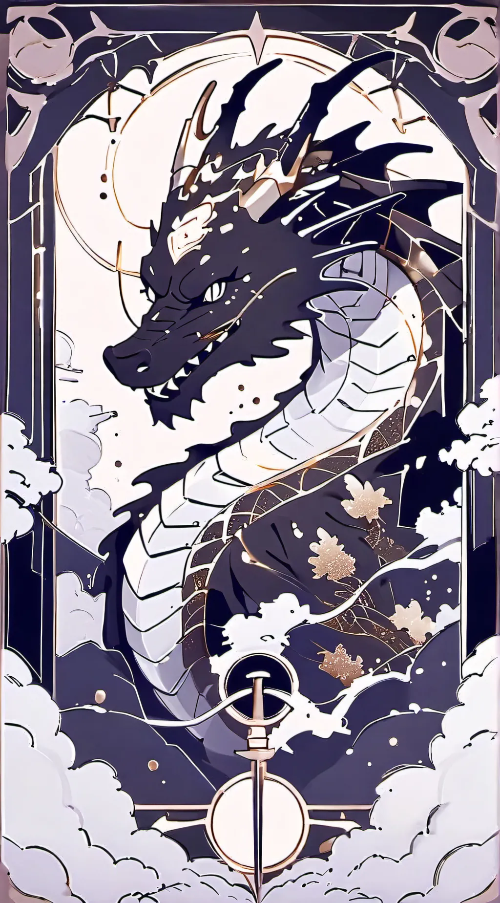 ai character: dragons background