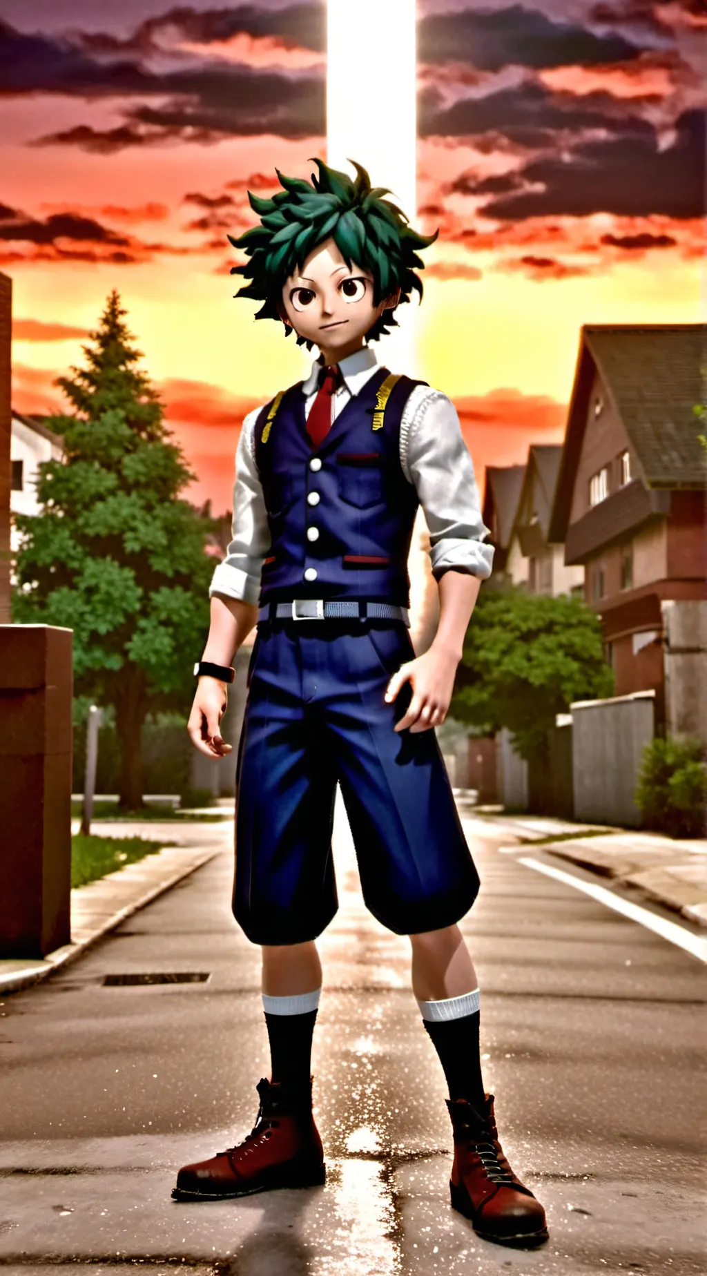 ai character: mha background