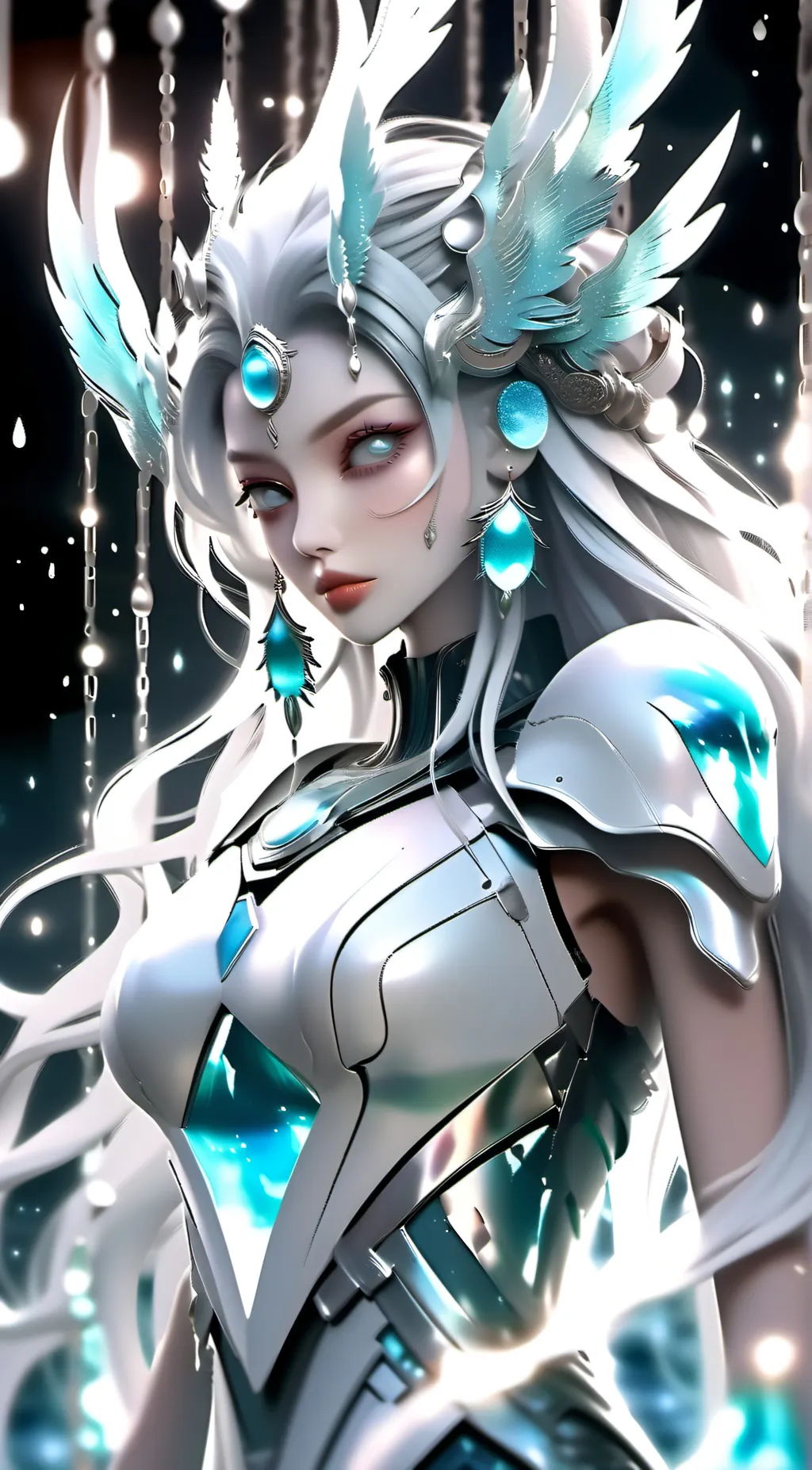 ai character: luna background
