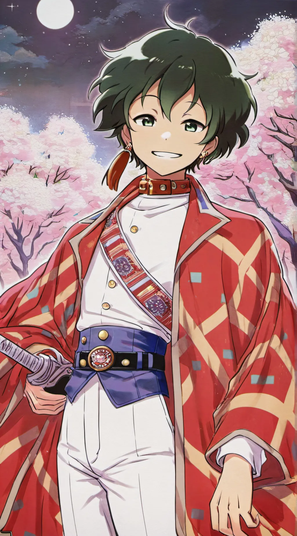 ai character: deku background