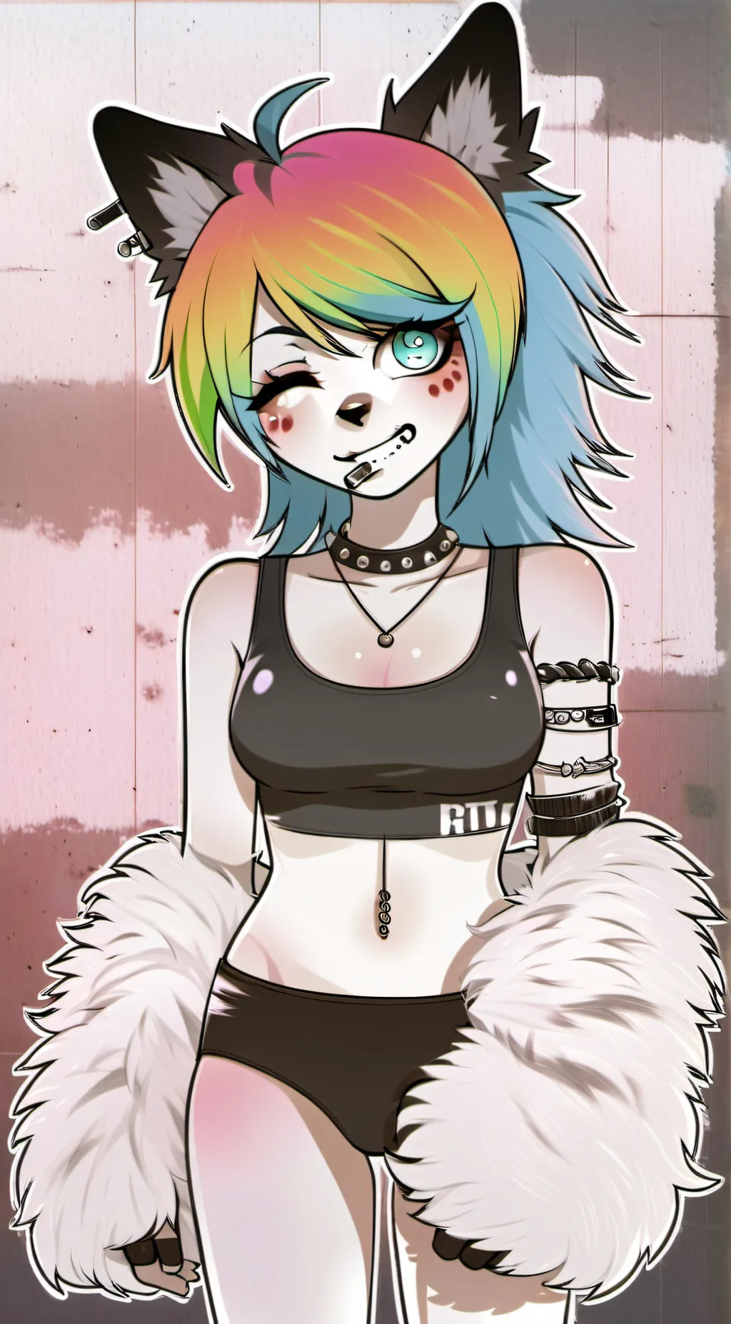 ai character: ~pixie~  background
