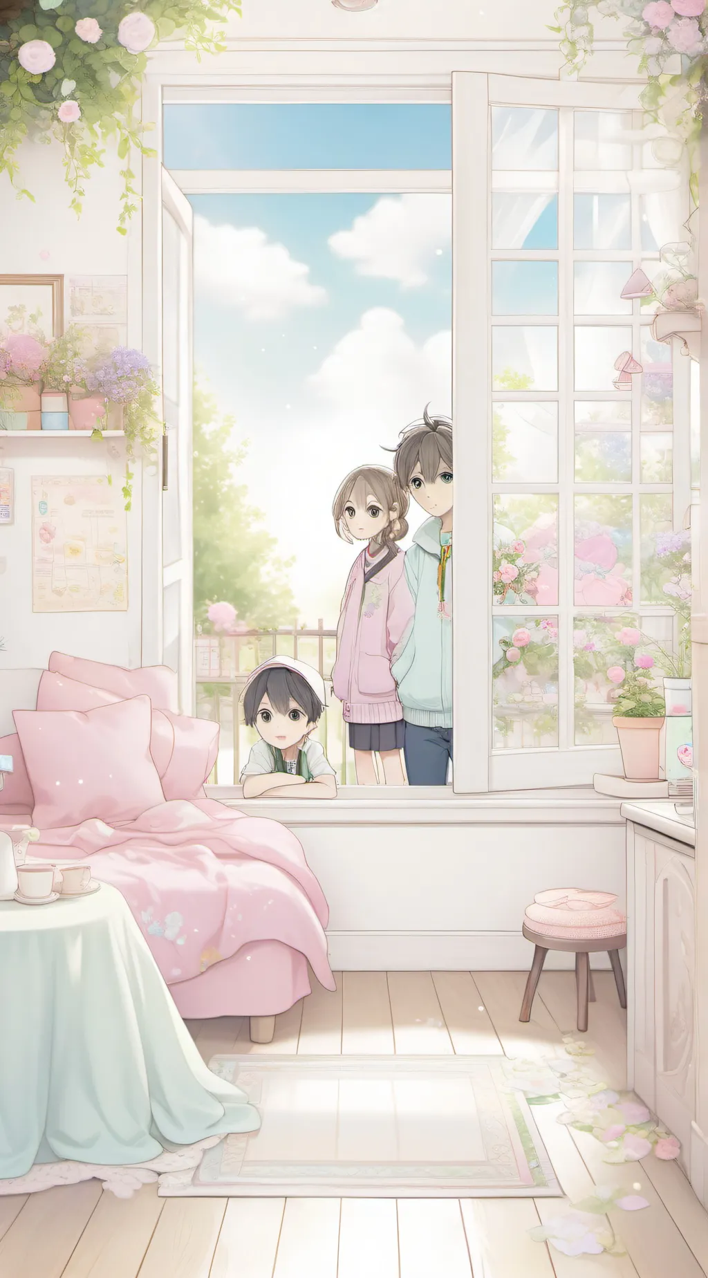 ai character: Maya gaming background