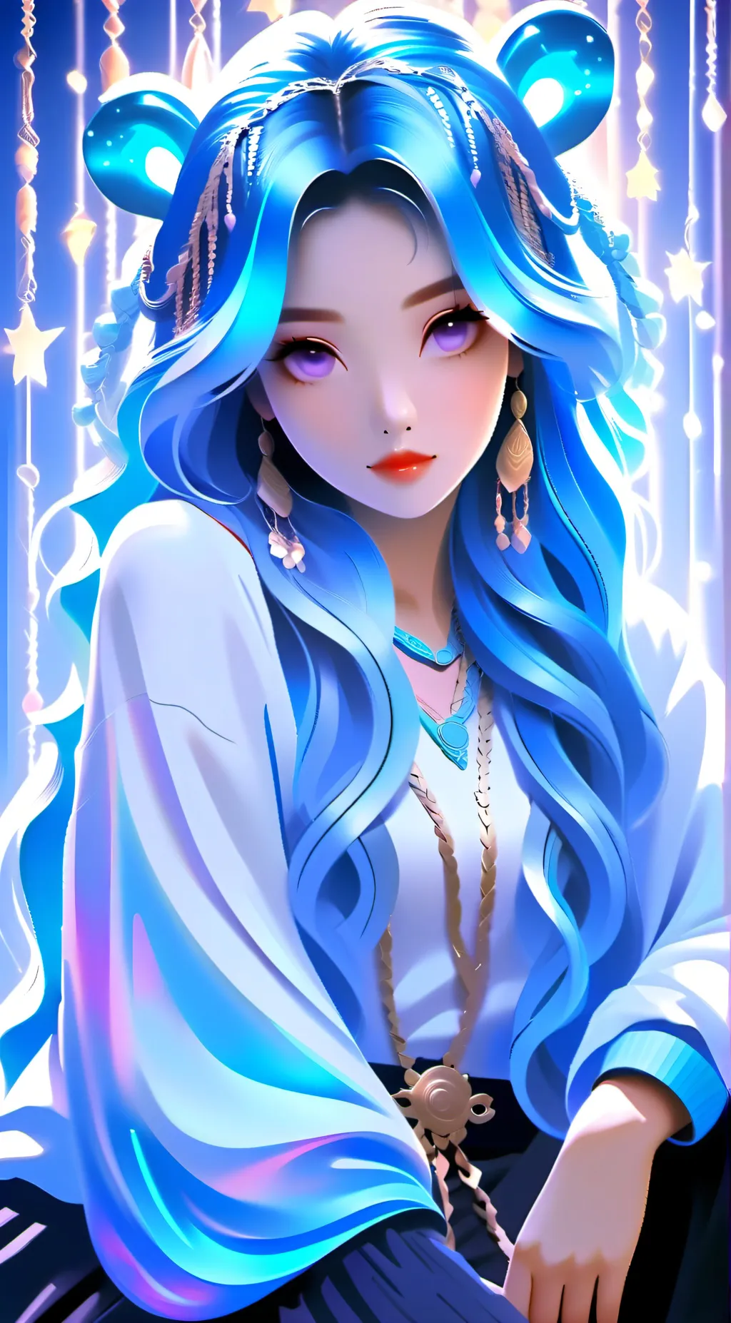 ai character: maya background