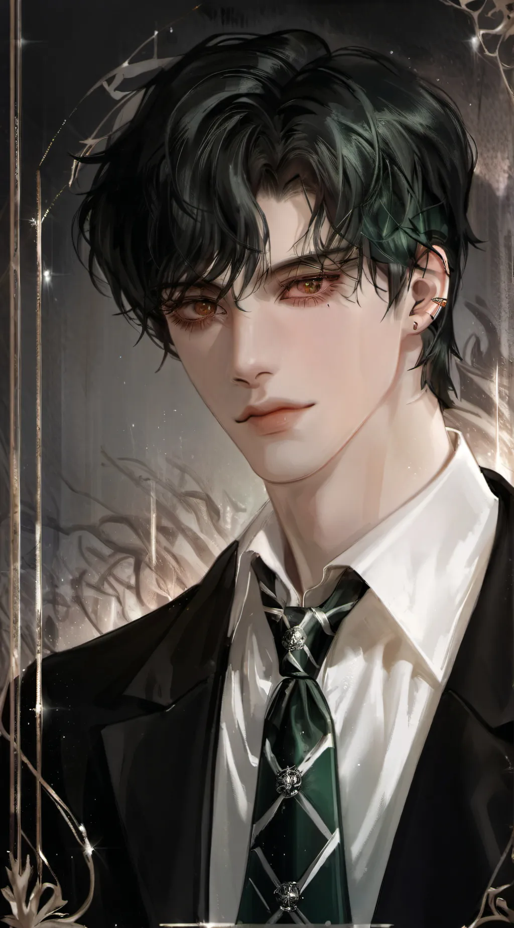 ai character: slytherin yay background