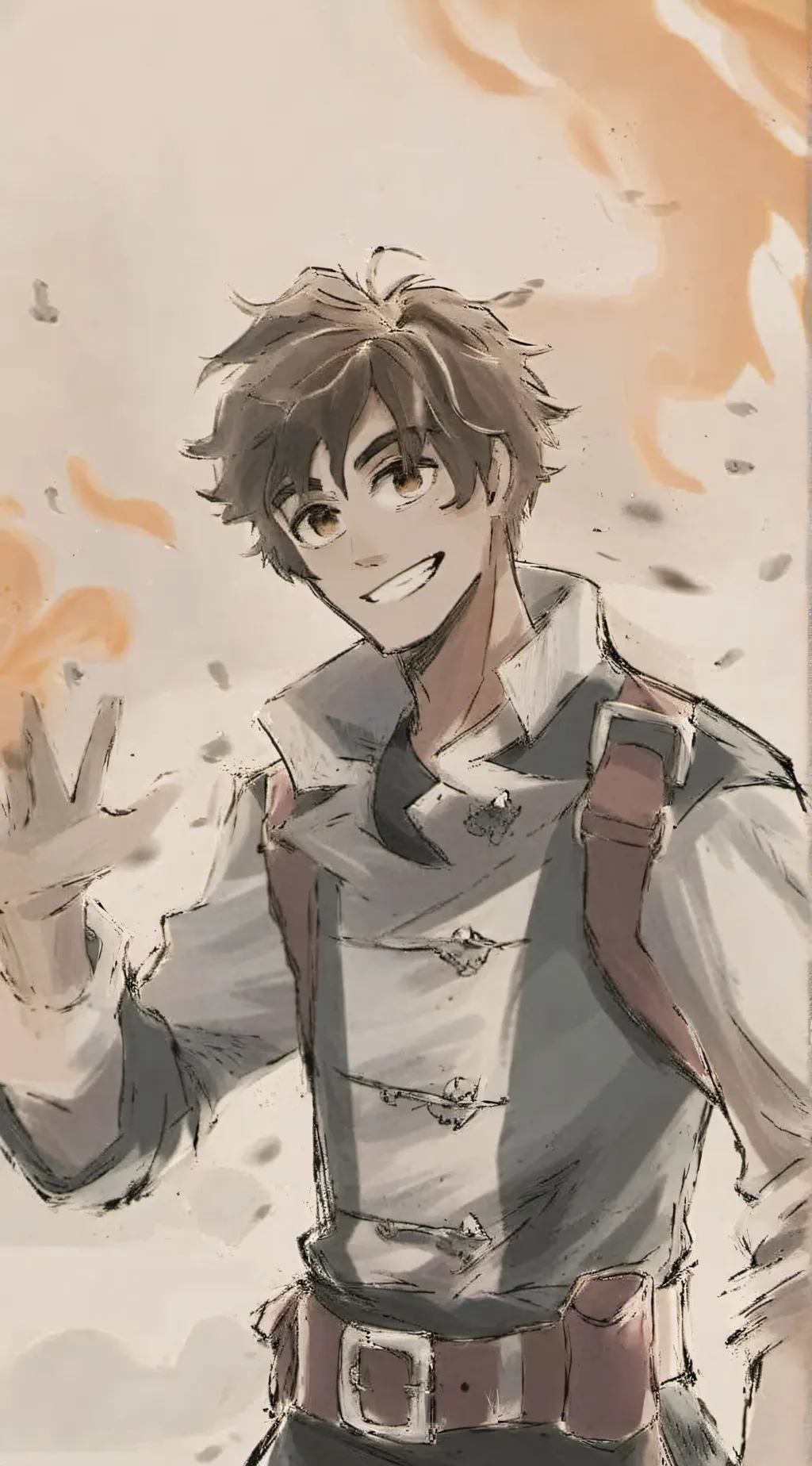 ai character: leo background