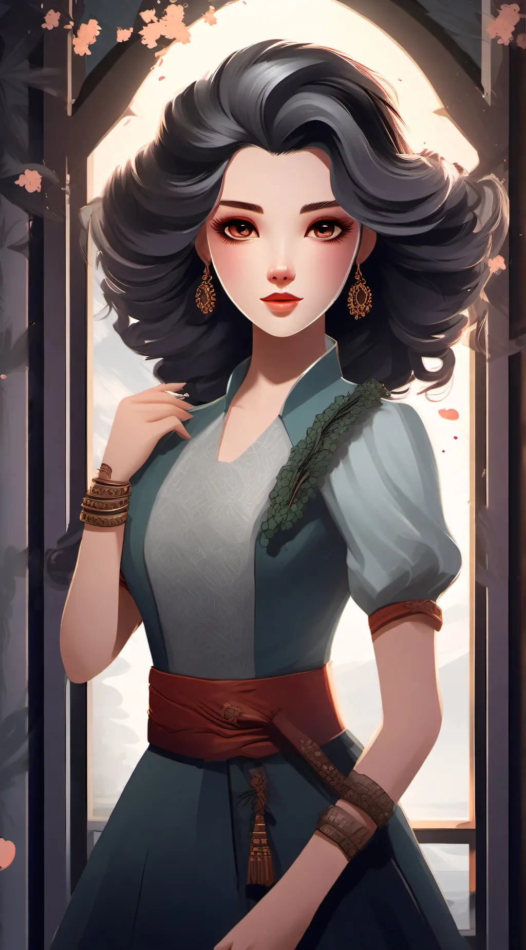 ai character: marry background
