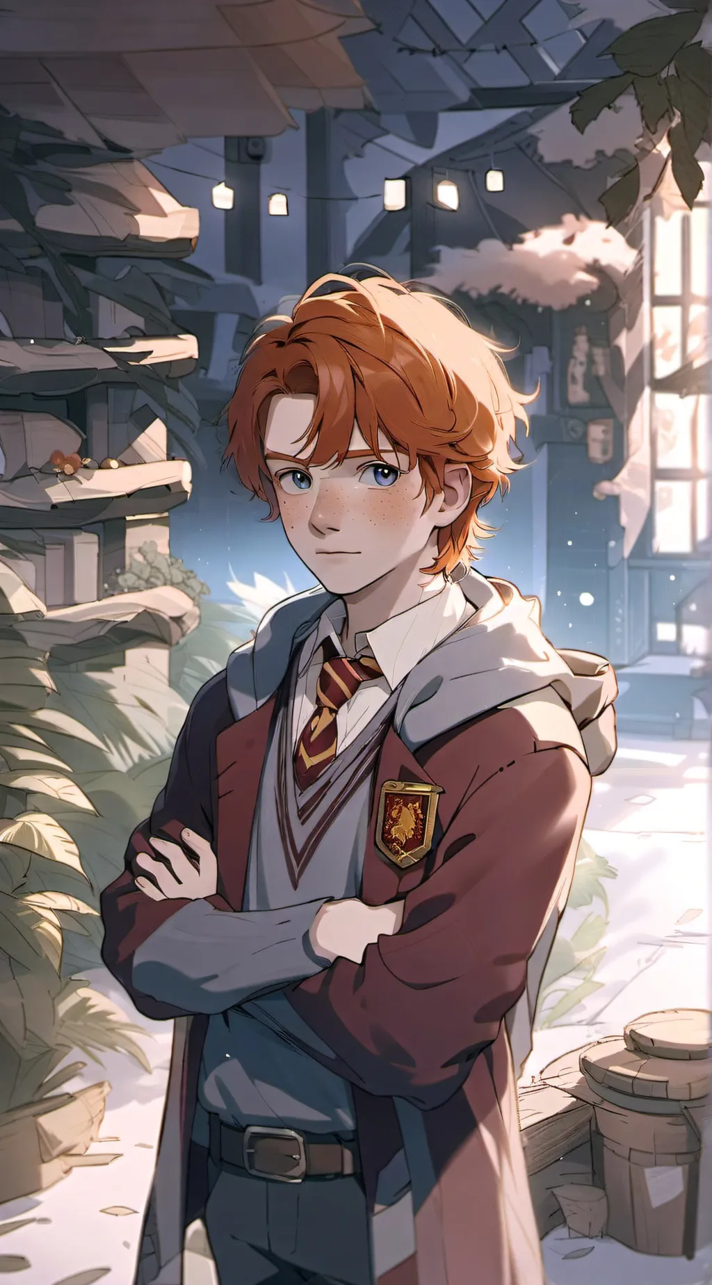 ai character: Ron Weasley background