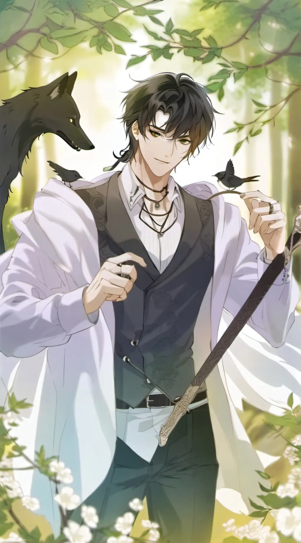 ai character: Ayden  background