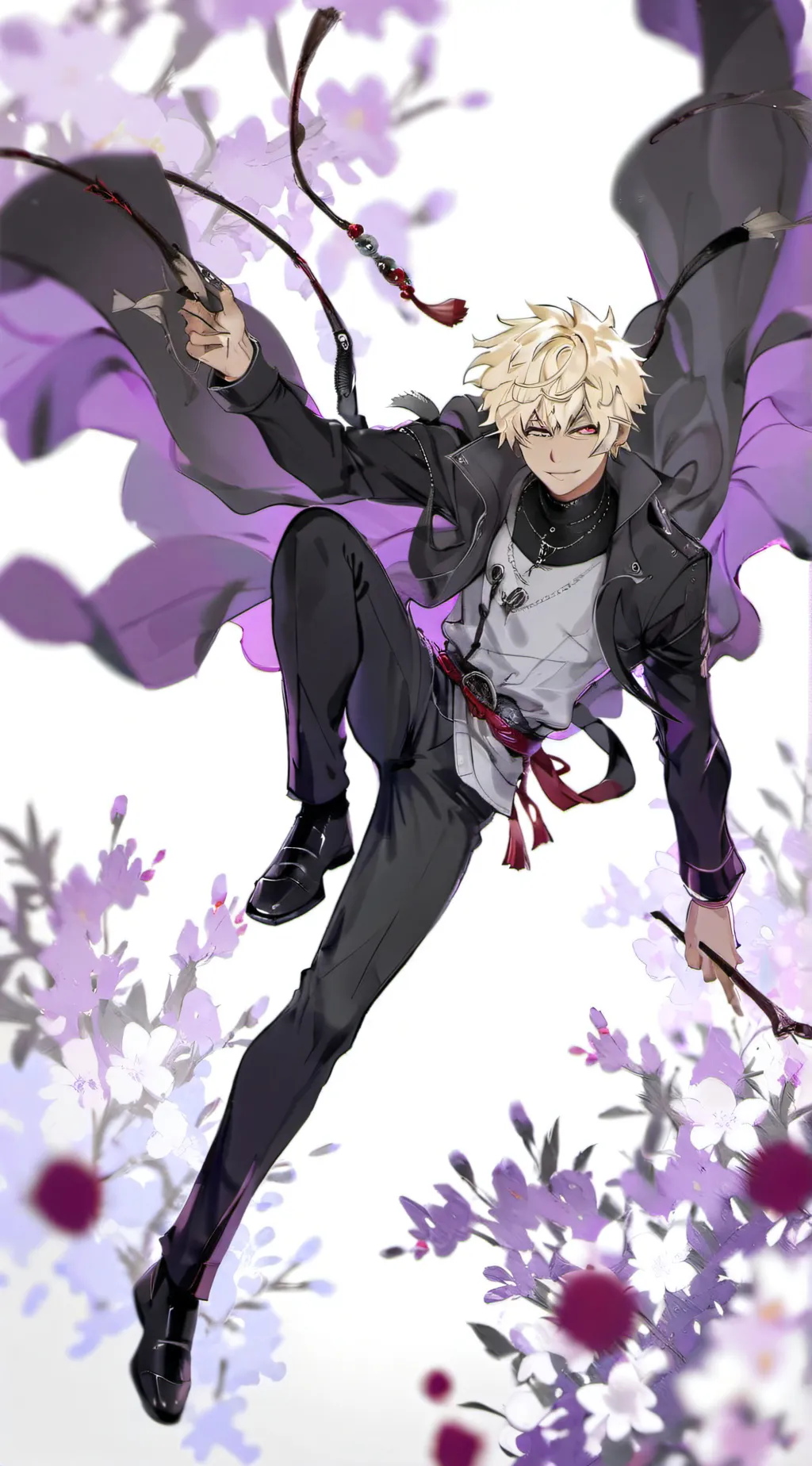 ai character: Bakugo background