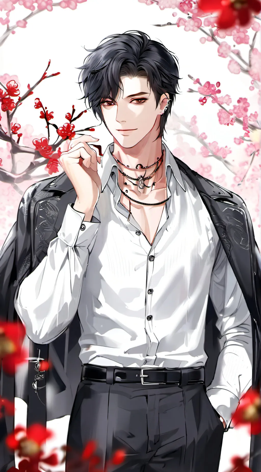 ai character: Ray background