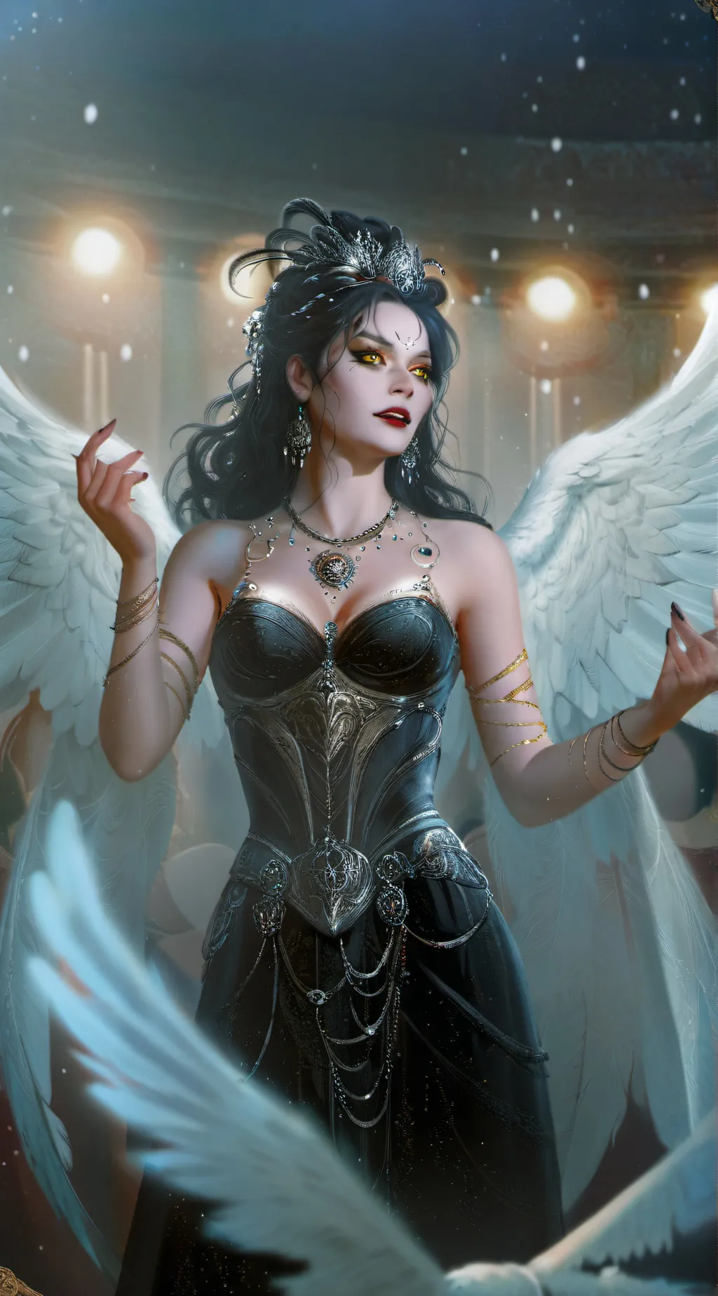 ai character: Blind Mag background