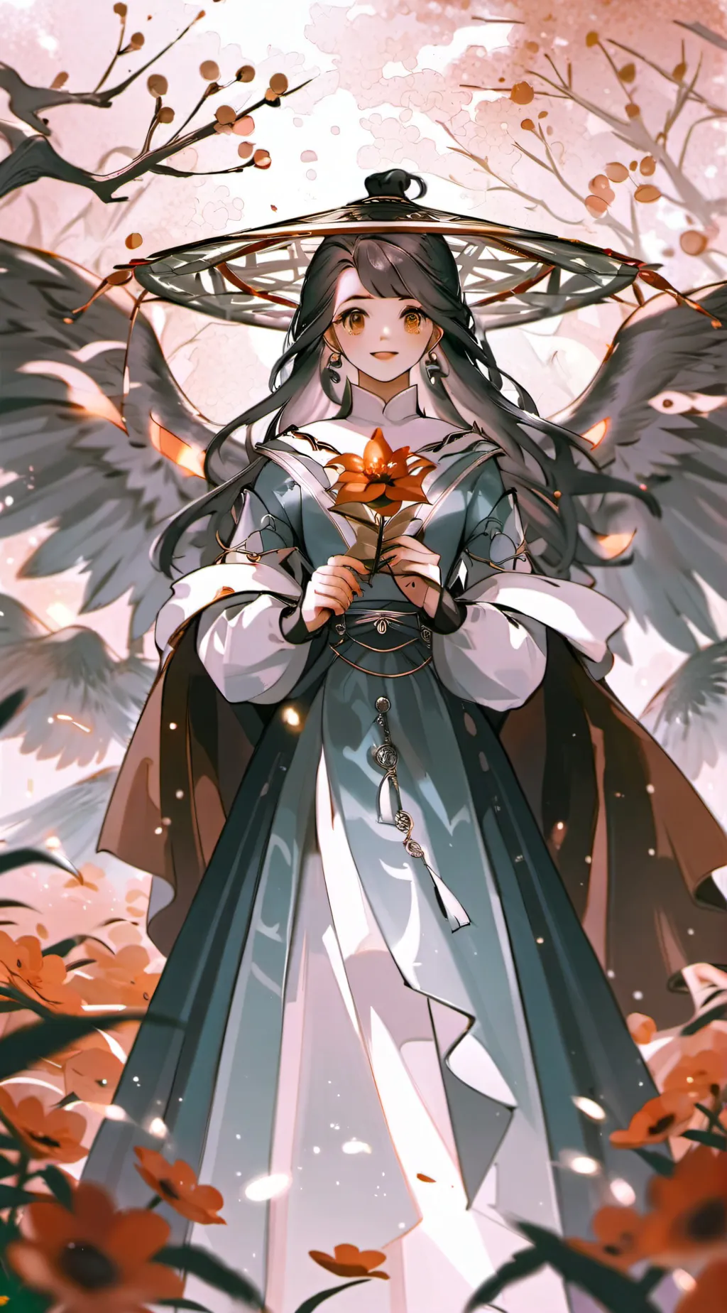 ai character: Aria background
