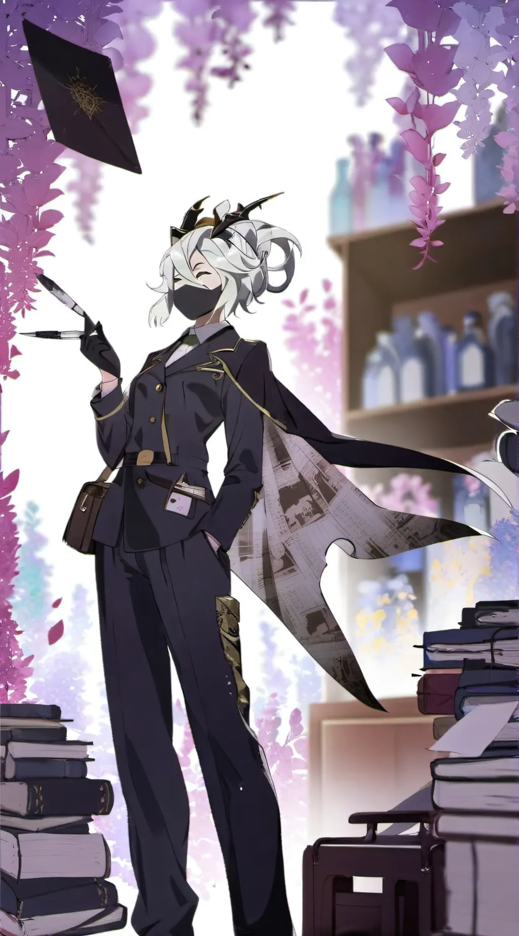 ai character: zip background
