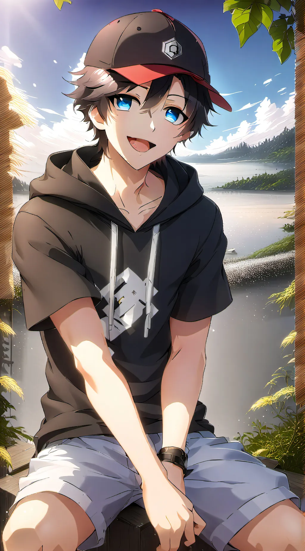 ai character: Derek background