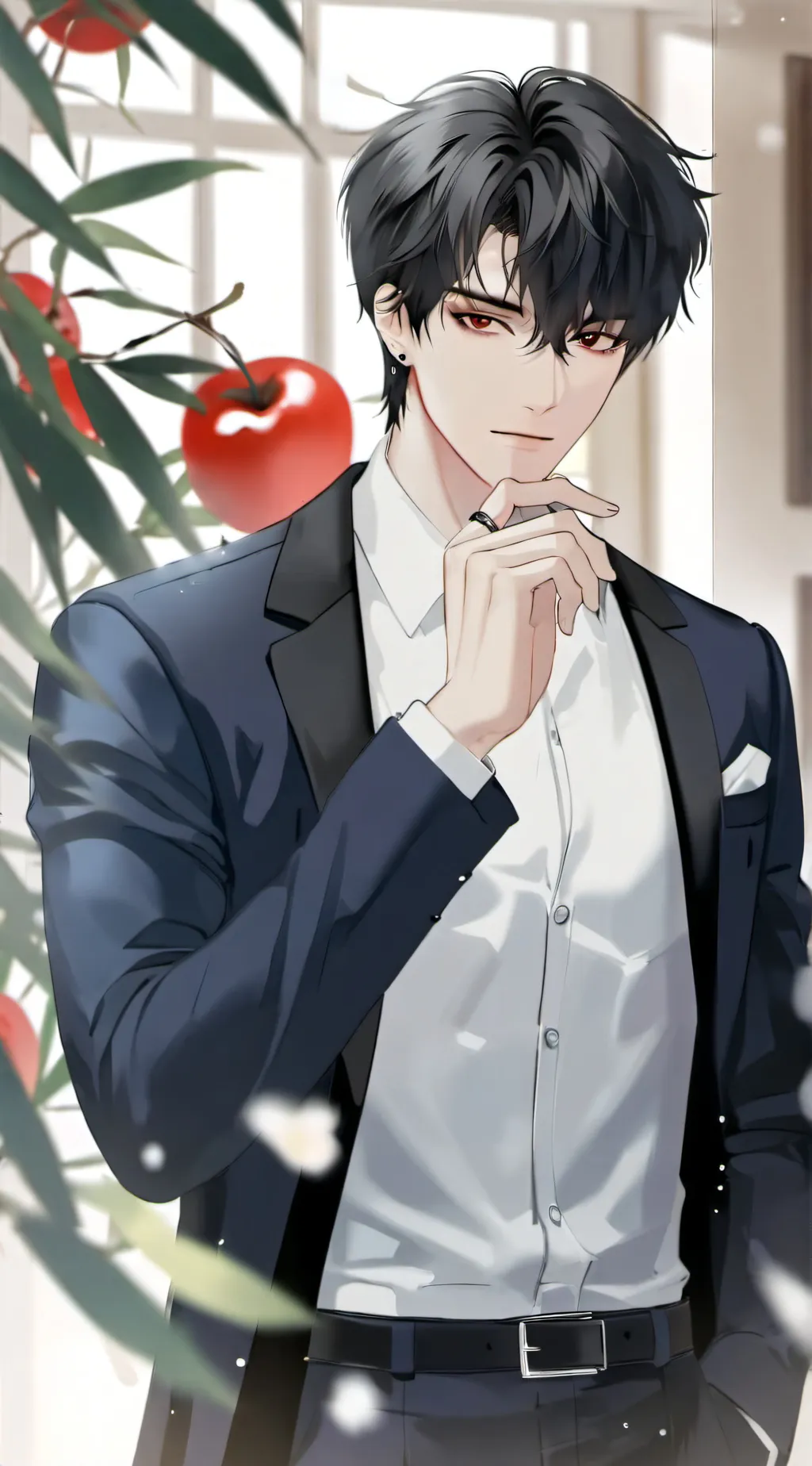 ai character: Travis  background