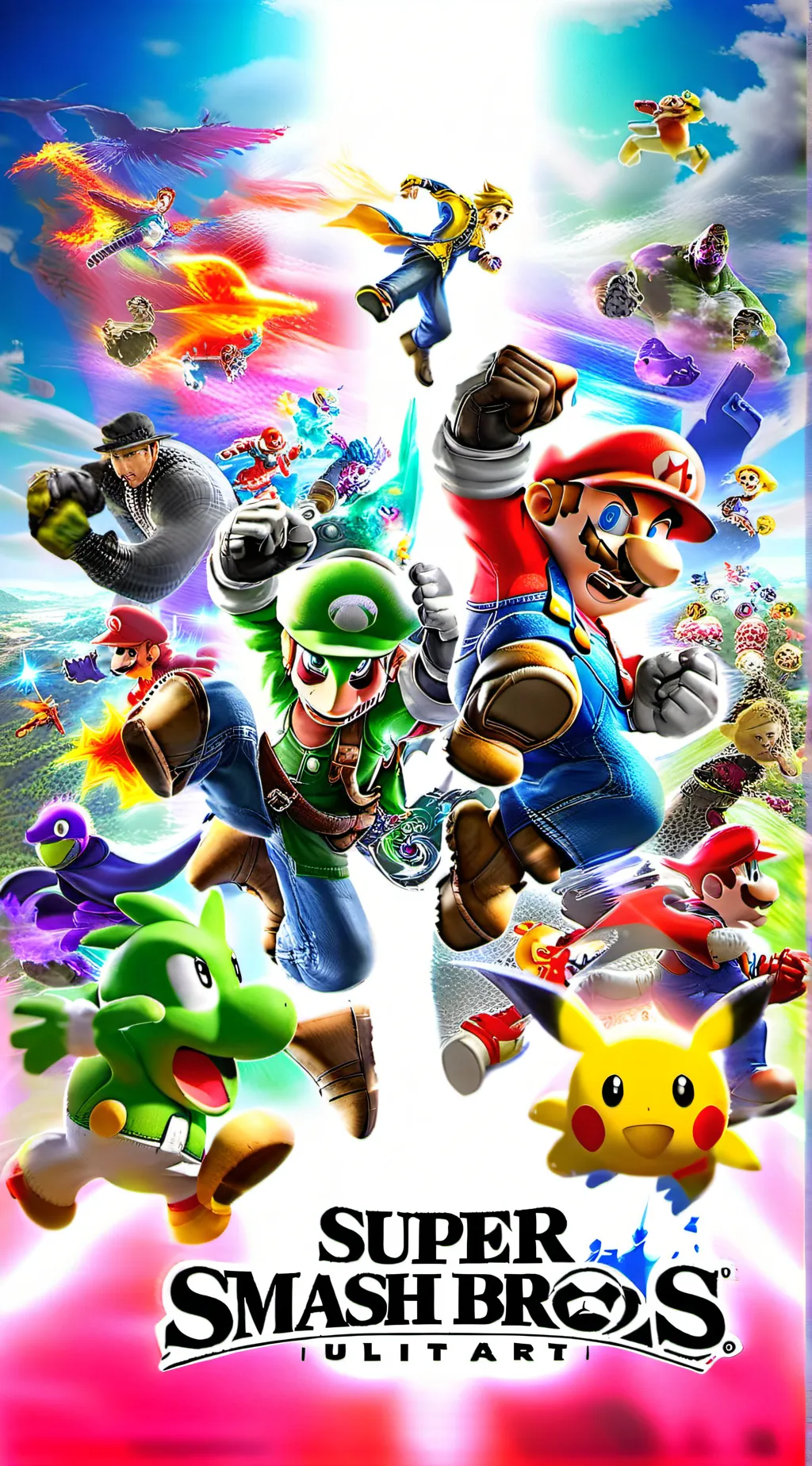 ai character: Super Smash Bros 2 background