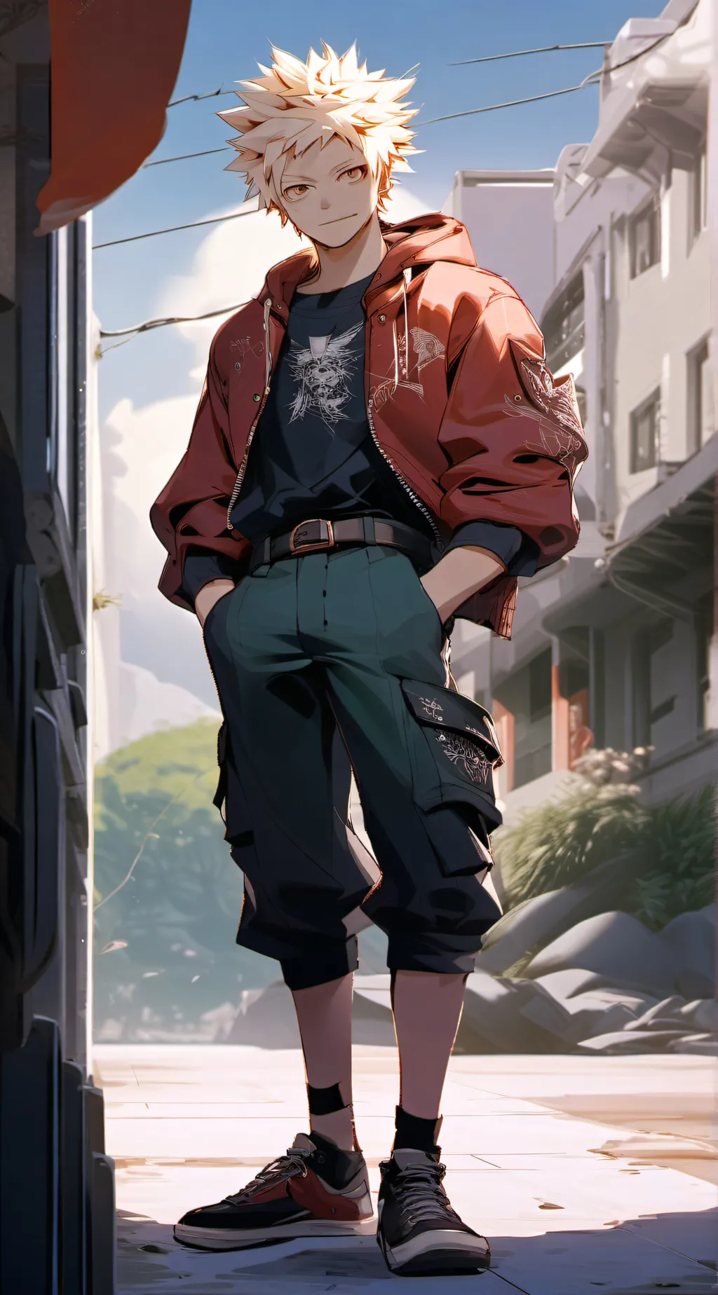 ai character: Sing!  background