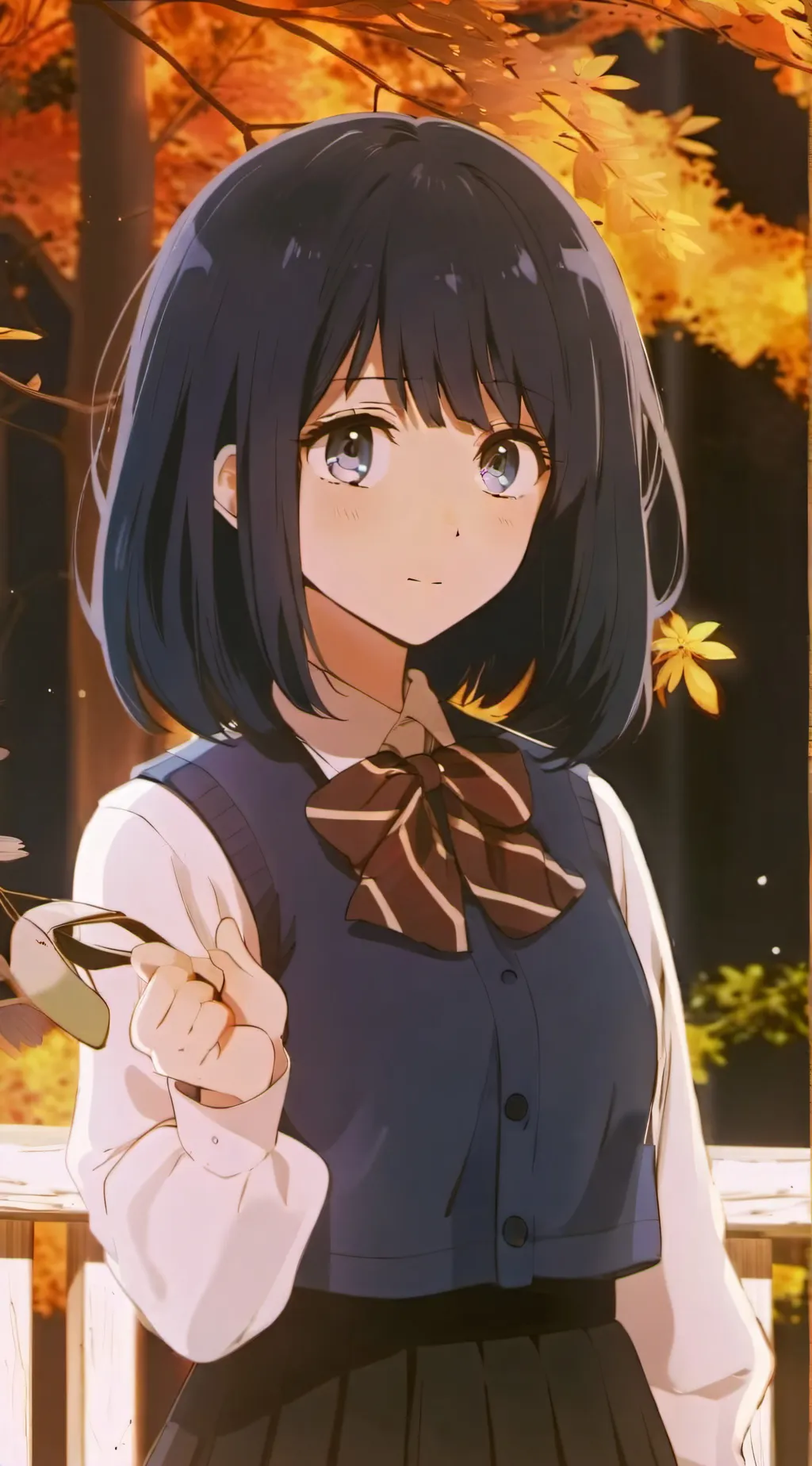 ai character: Akane  background