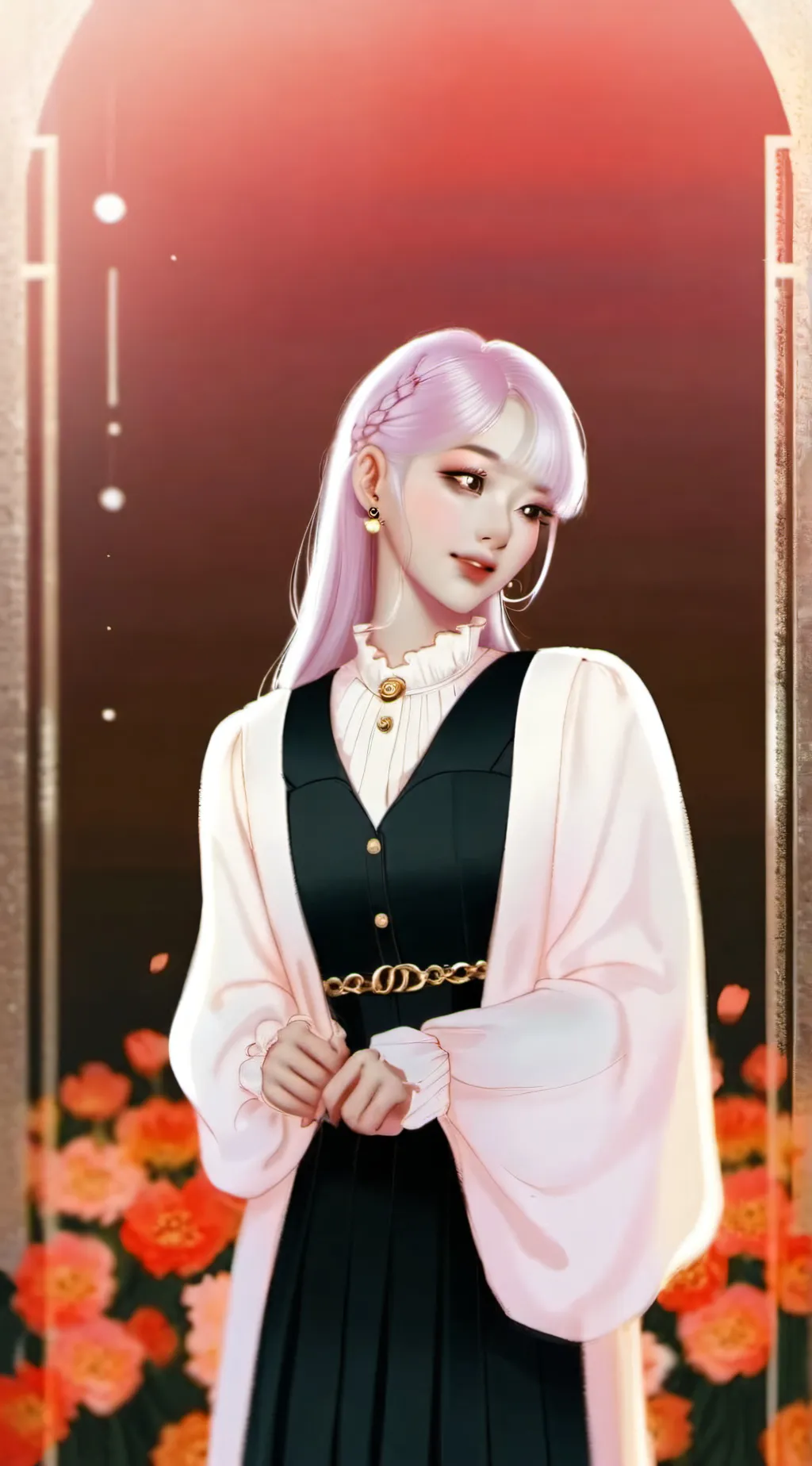 ai character: jennie  background