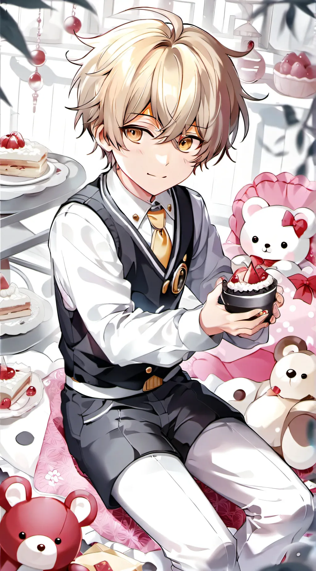 ai character: Kyo -kun 💙✨ background