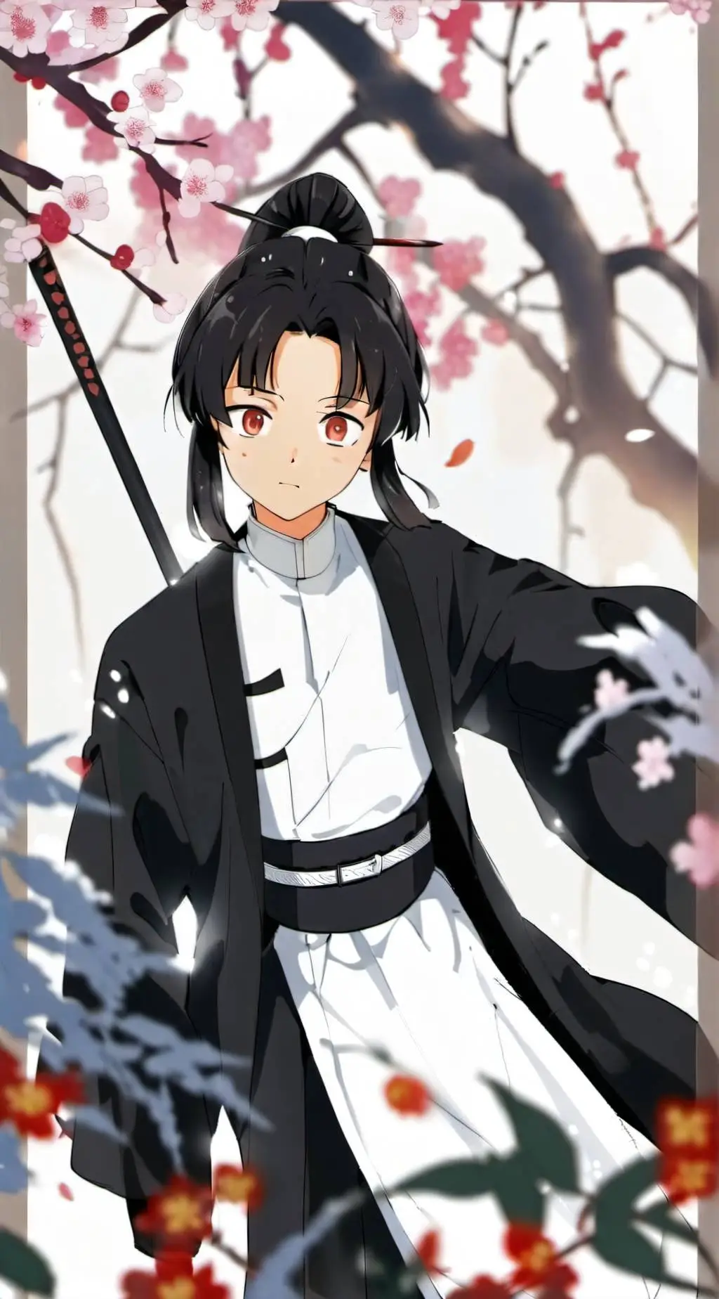 ai character: Hashiras background