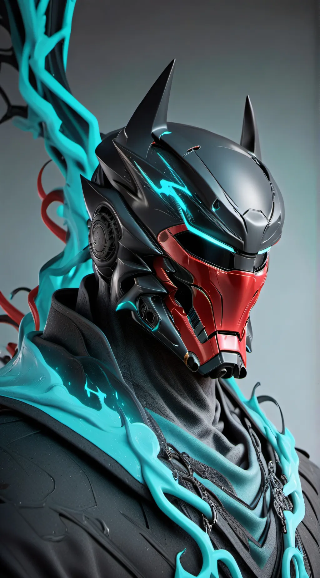 ai character: TitanCameraman  background