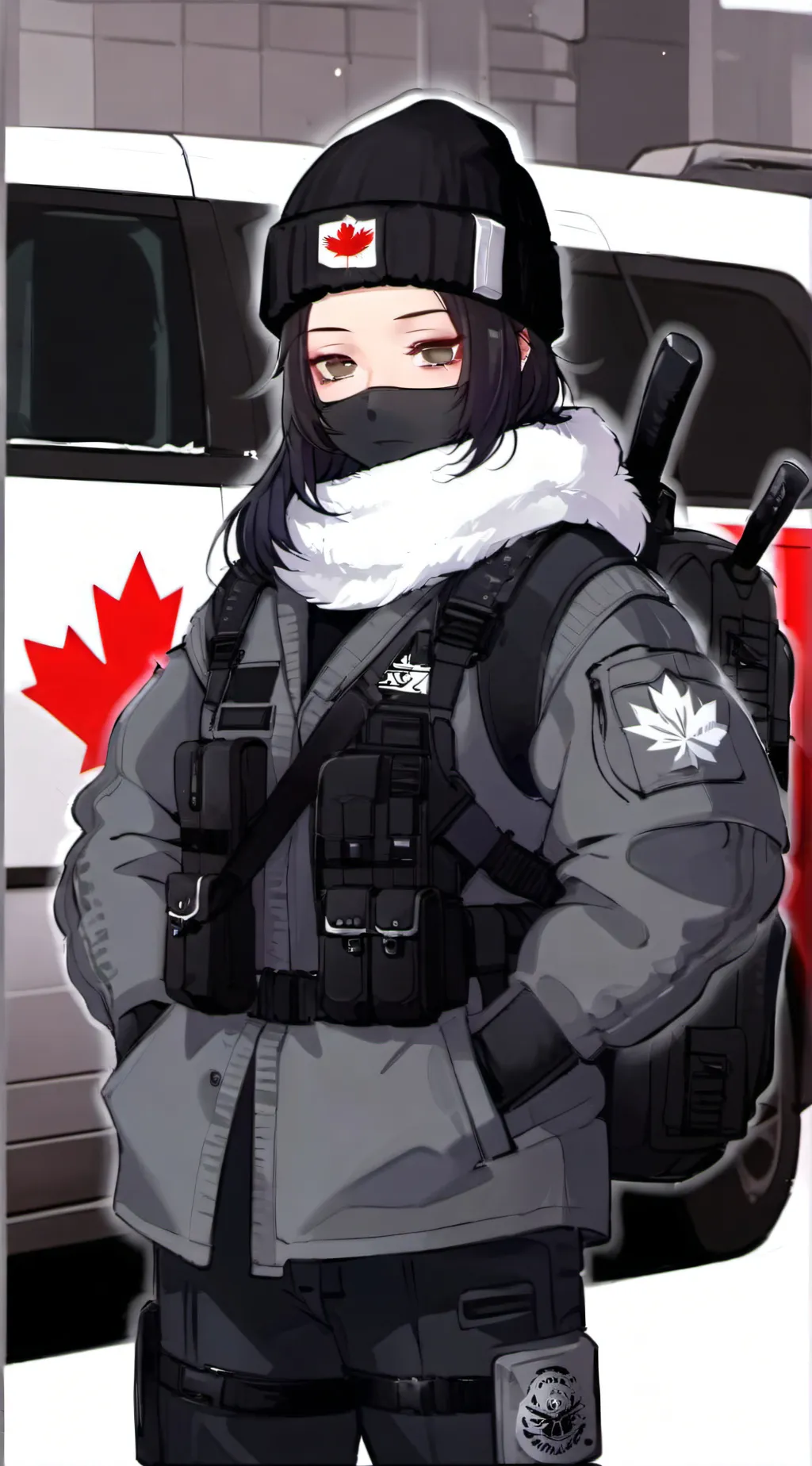 ai character: Frost background