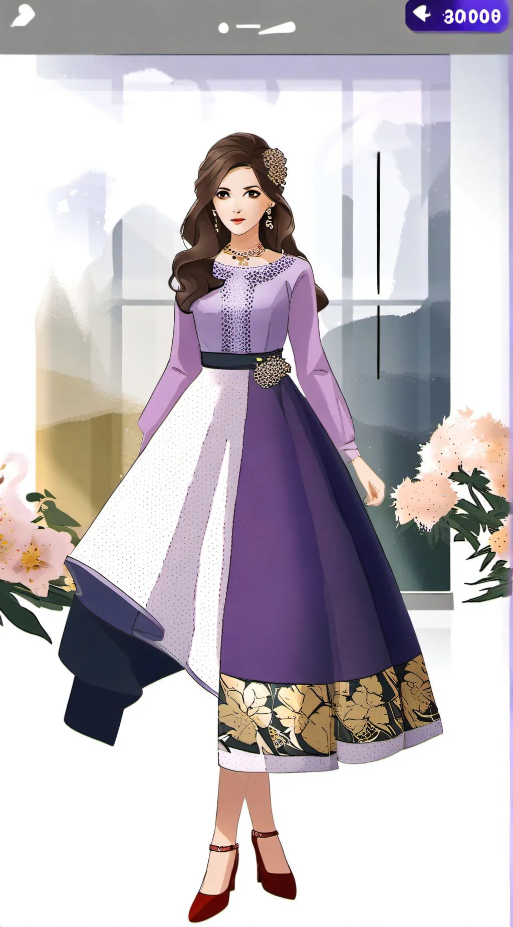 ai character: Amaya background