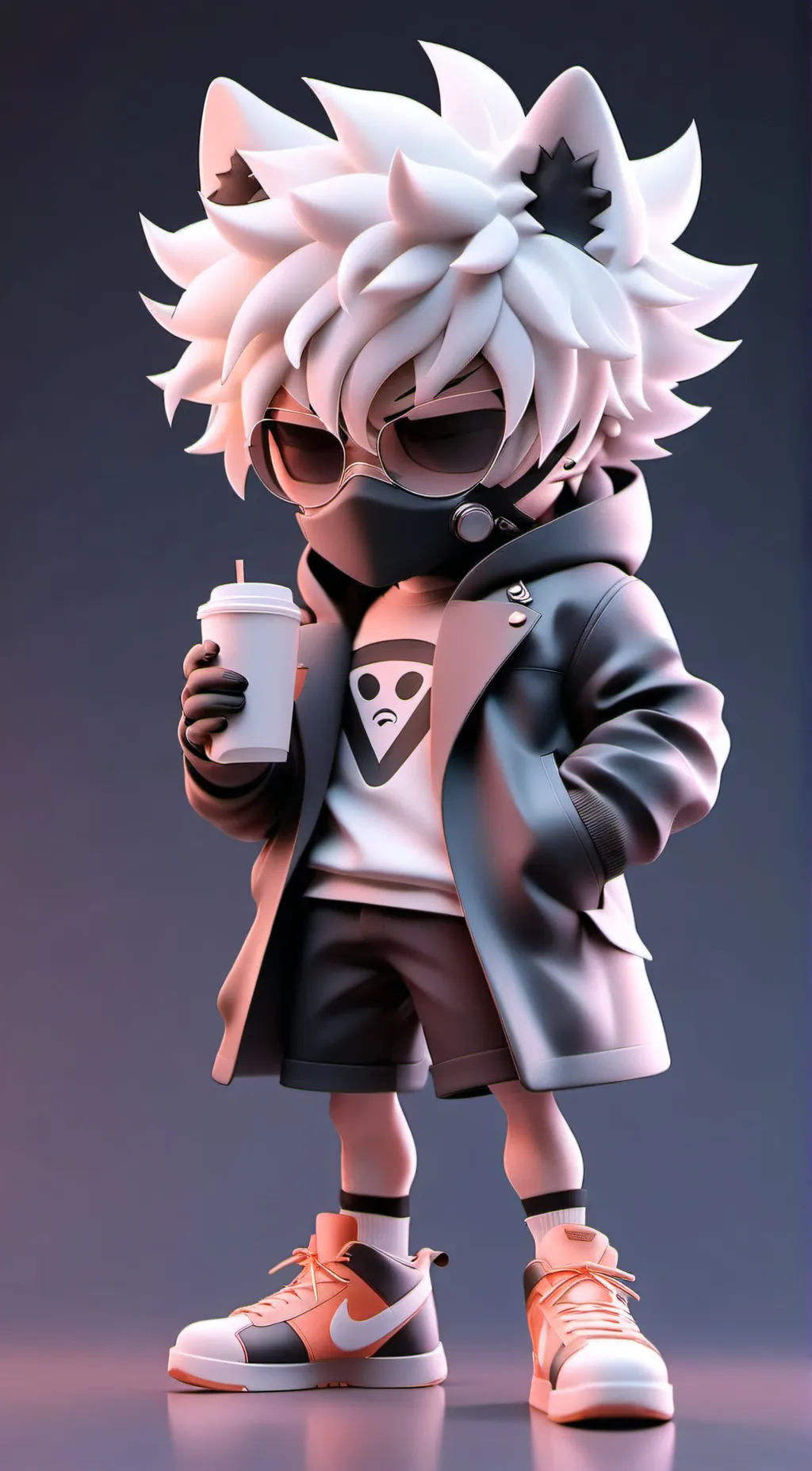 ai character: Furry infection background