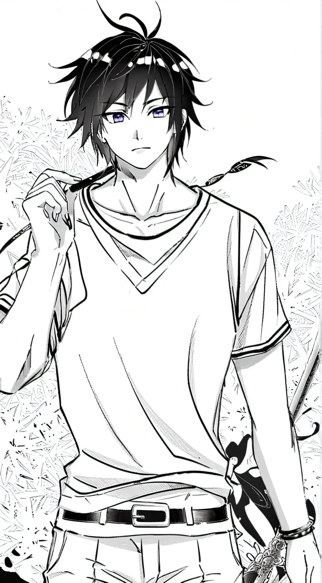 ai character: sam background