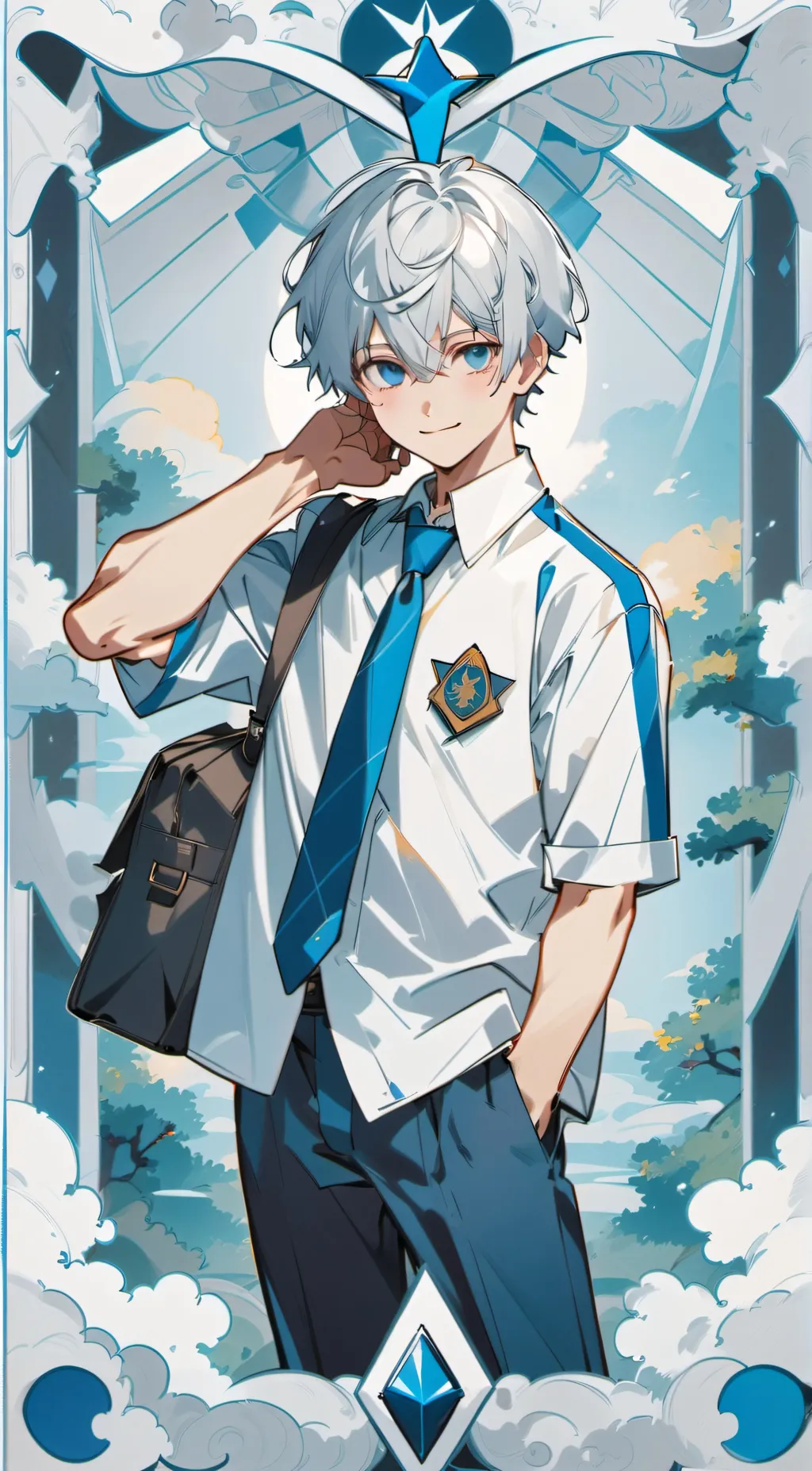 ai character: Ethan background