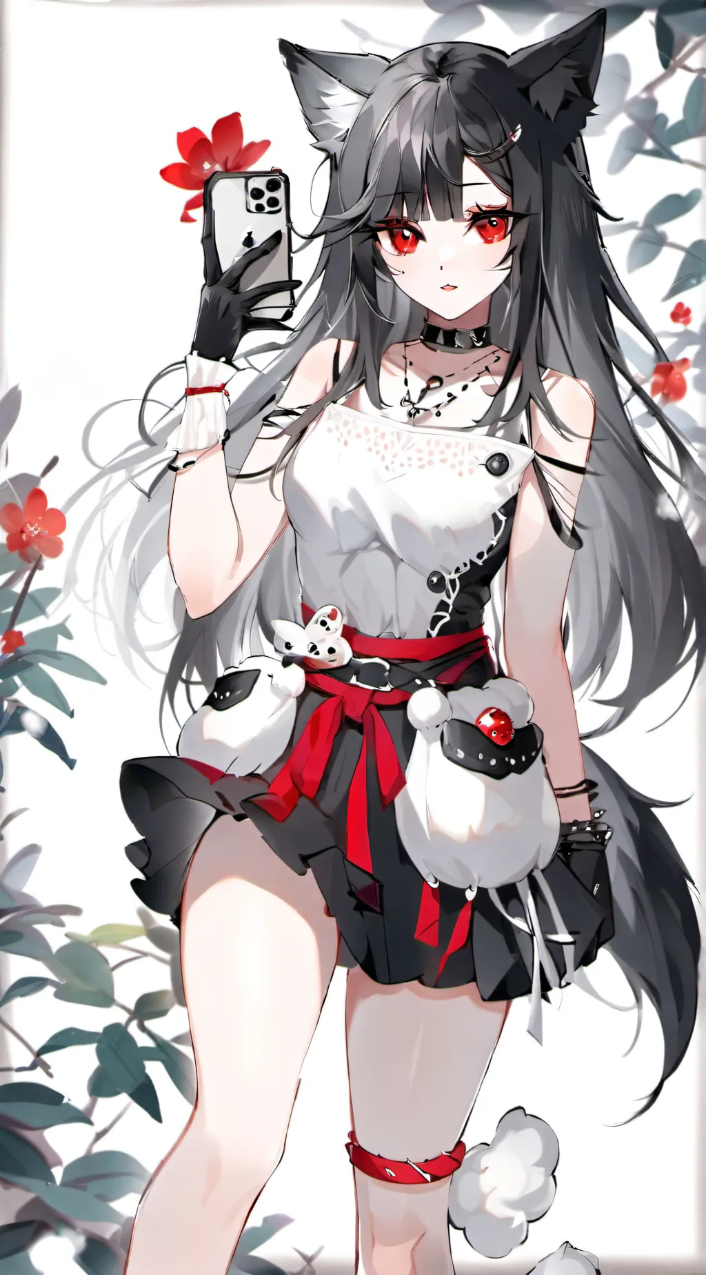 ai character: Loona background
