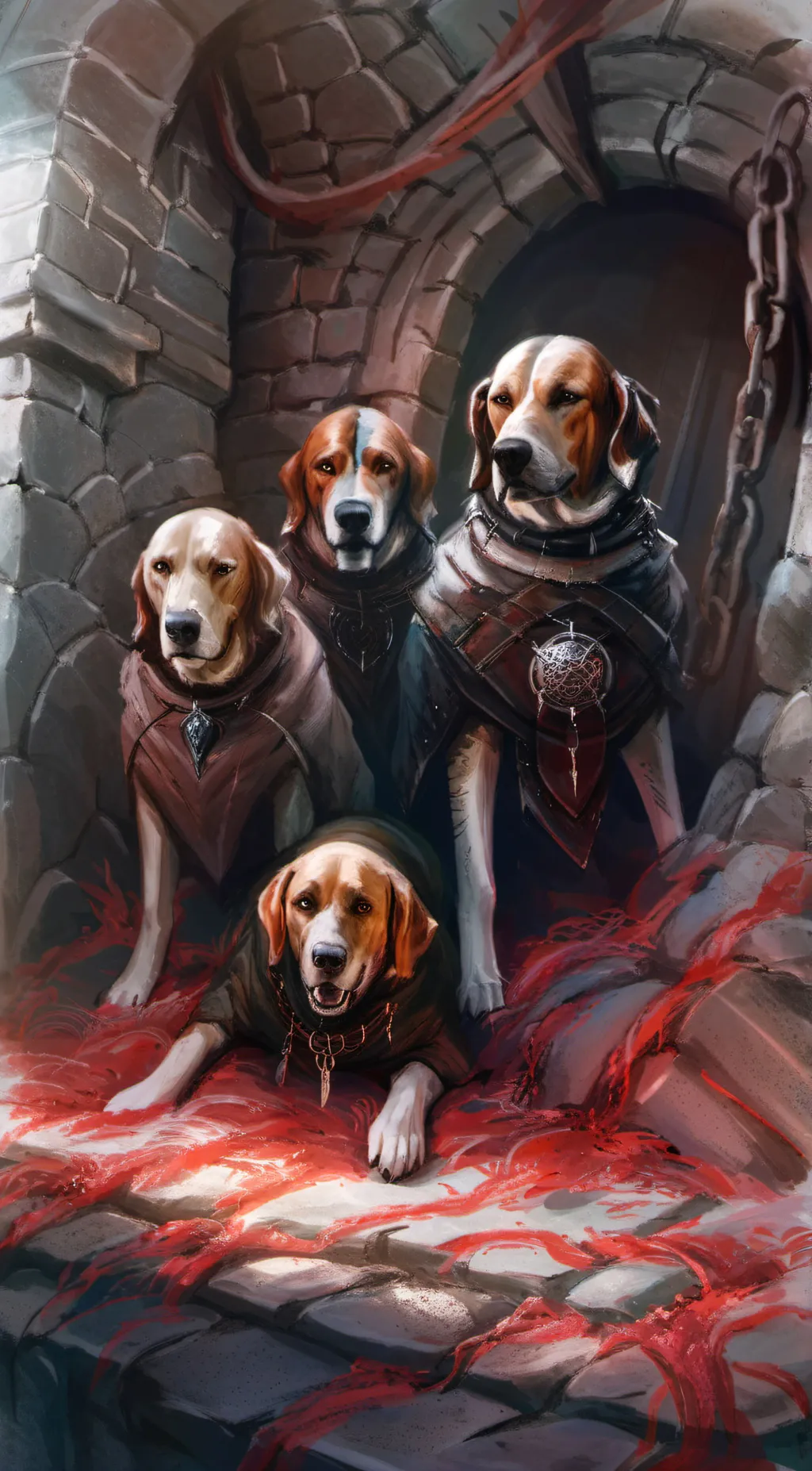 ai character: den of hounds background