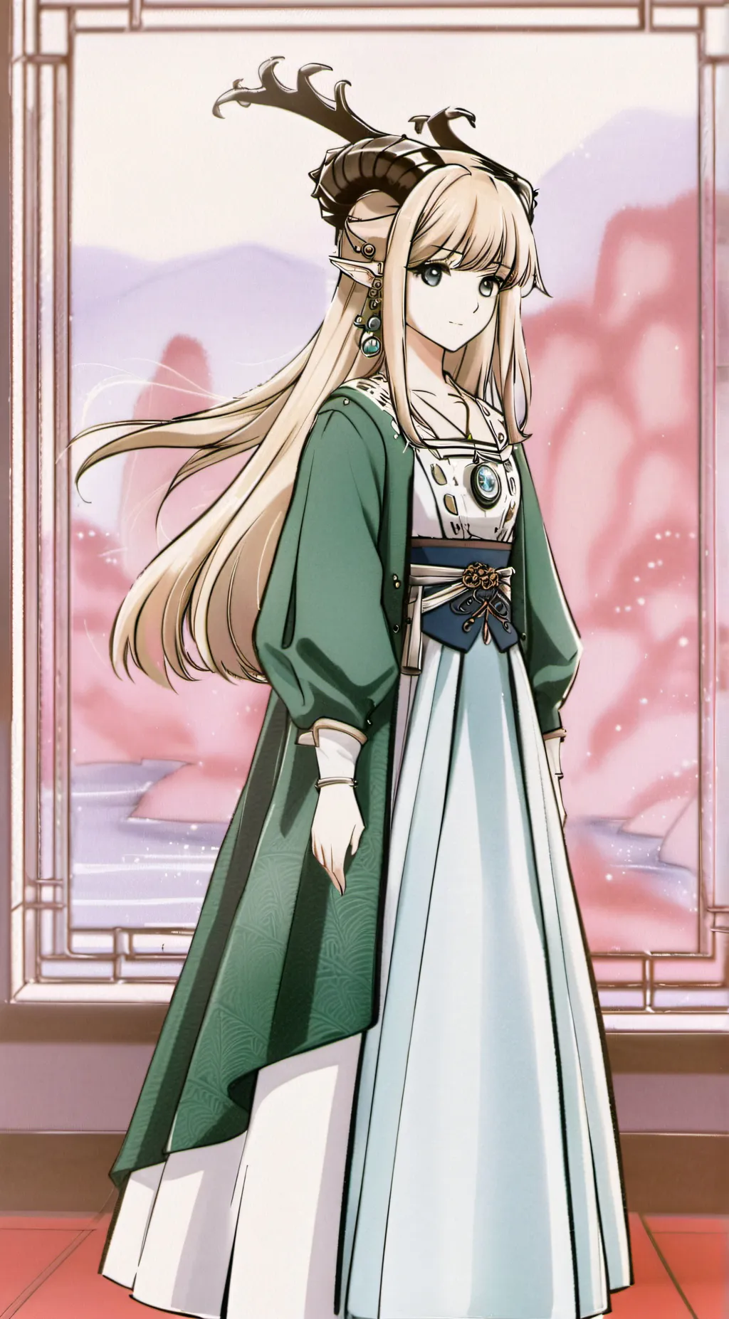 ai character: Moriko background
