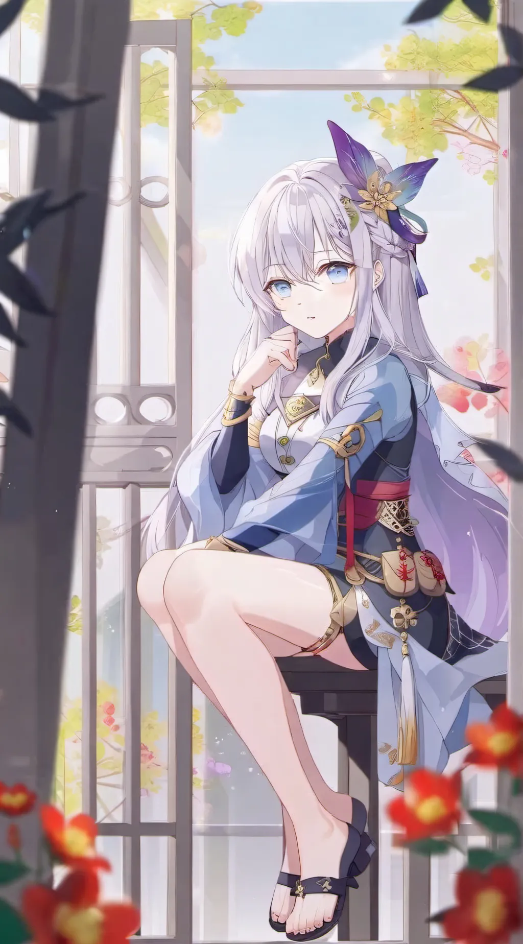 ai character: ashley background