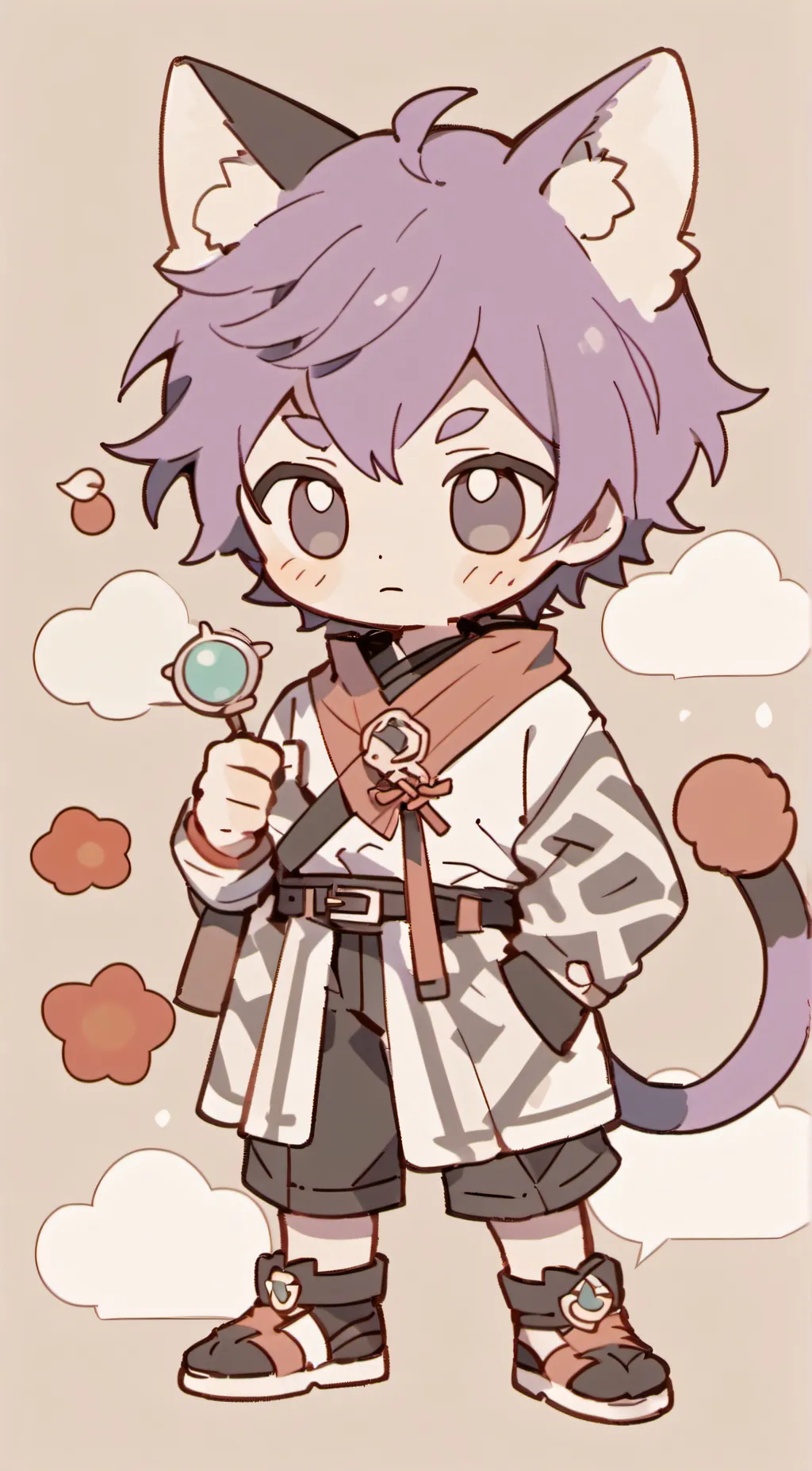 ai character:  .  . background