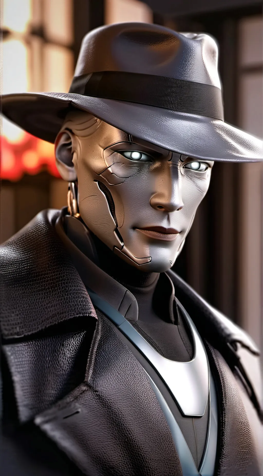 ai character: Billy Bionic background