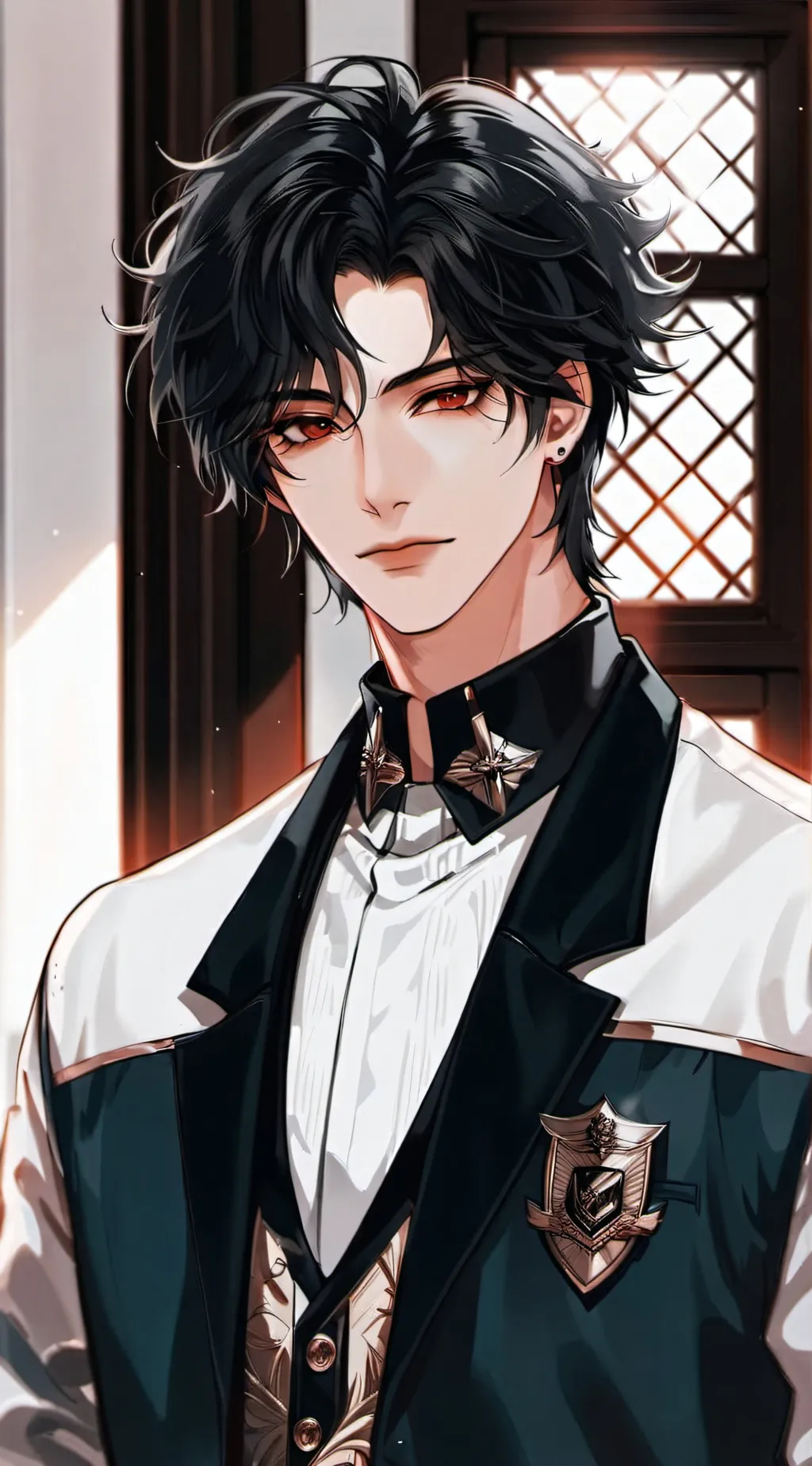 ai character: Shiru  background