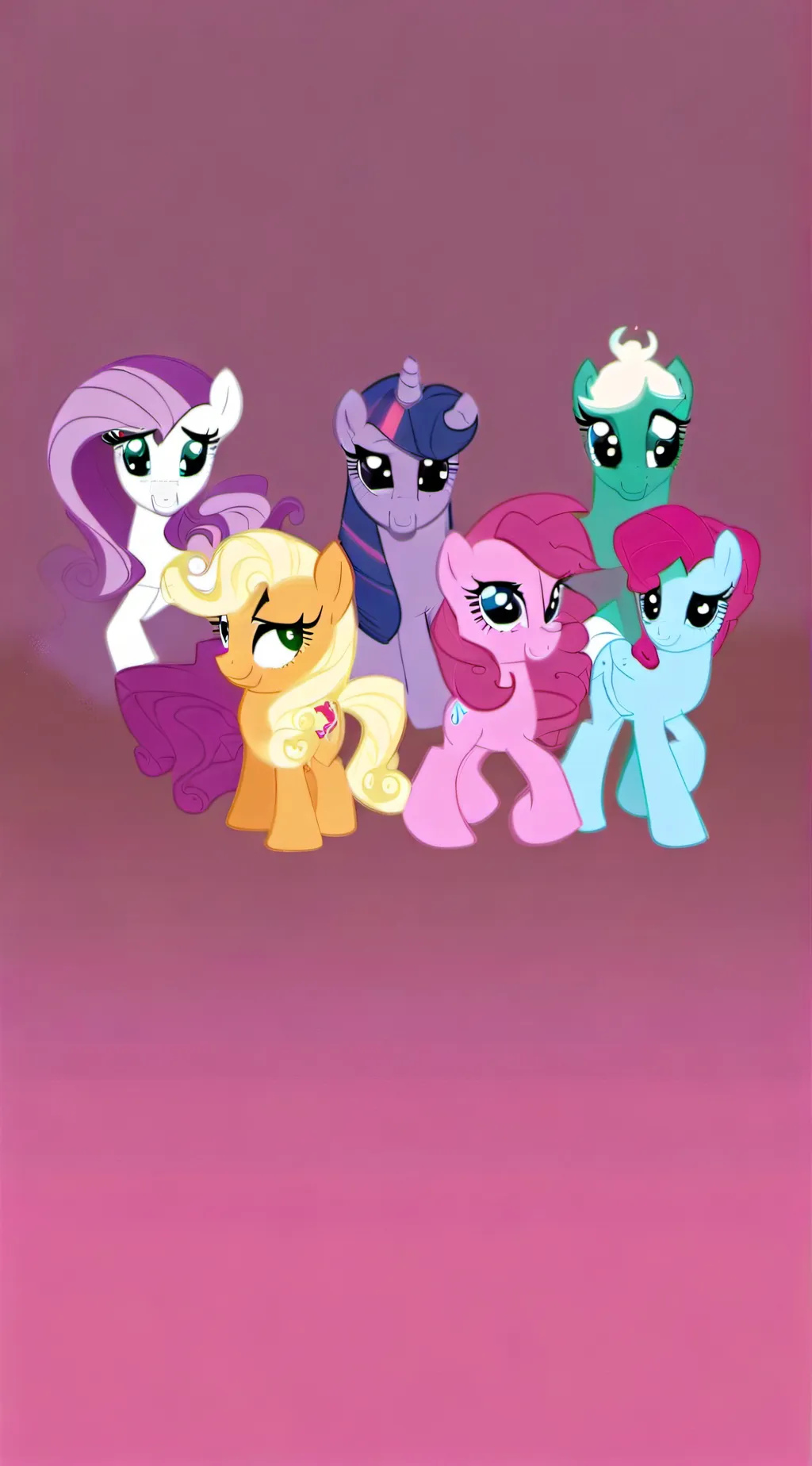 ai character: Mane 6 background