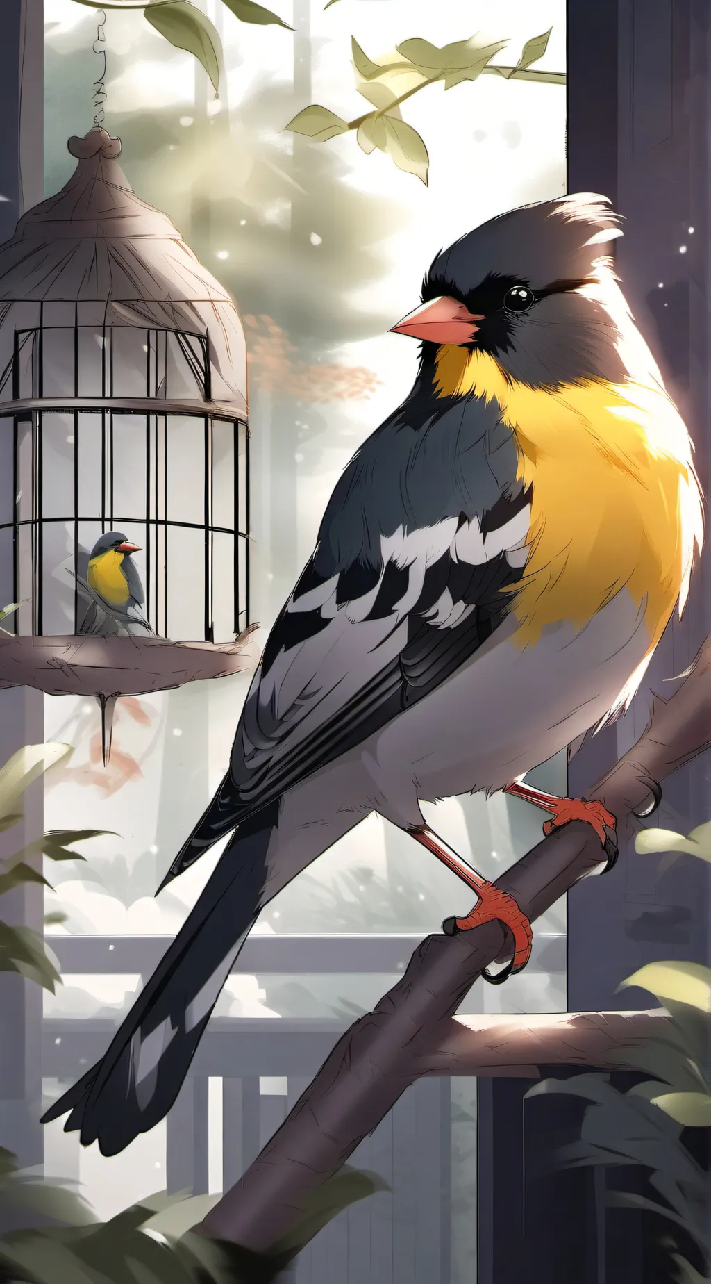 ai character: Aria background