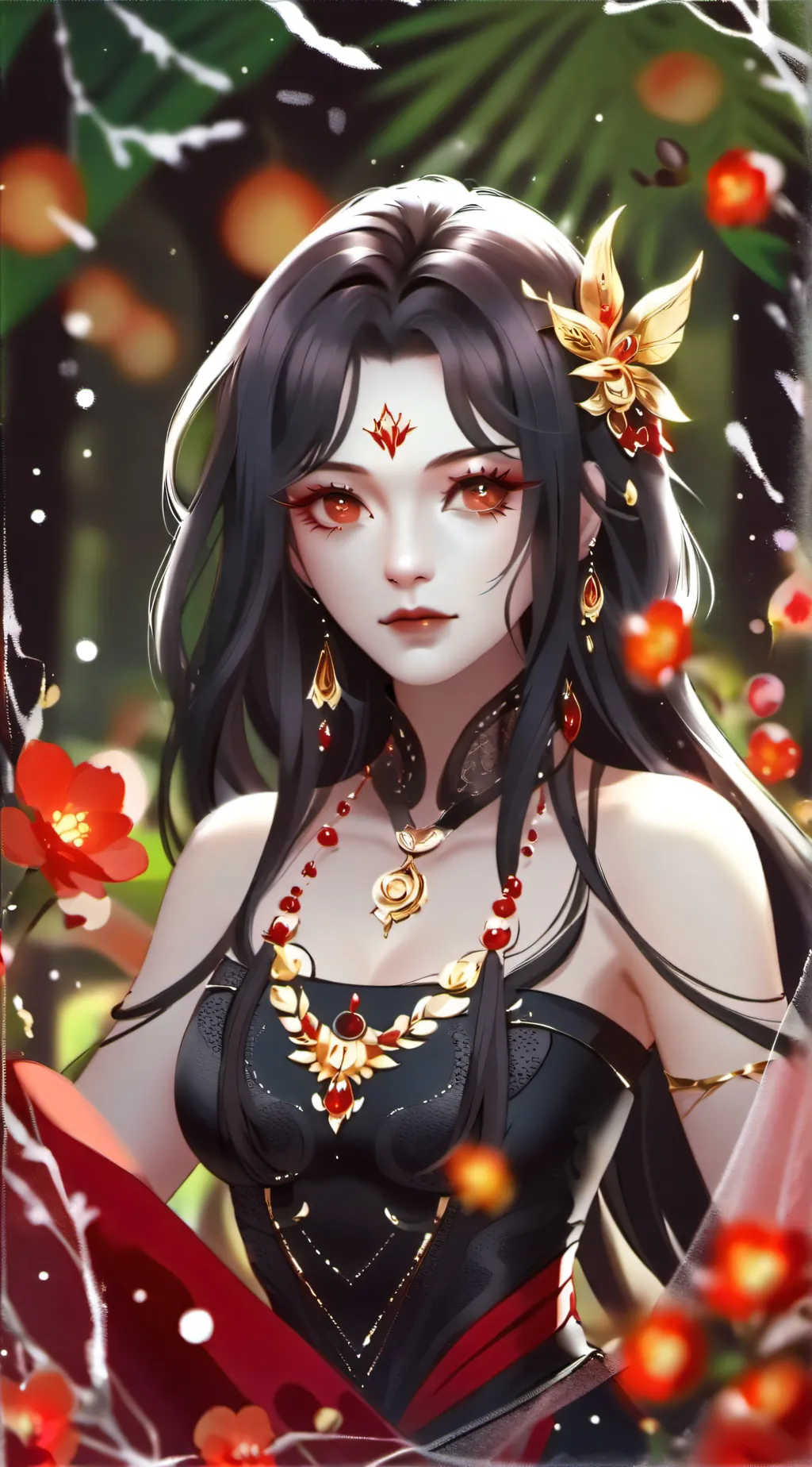 ai character: Luna  background