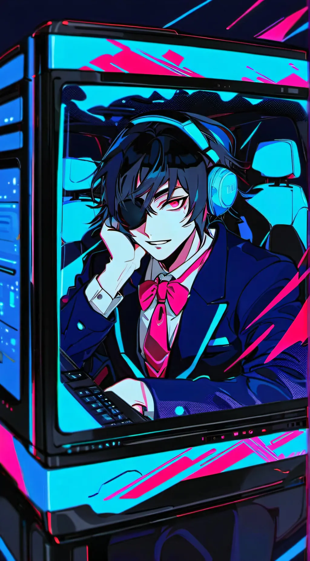 ai character: Vox background