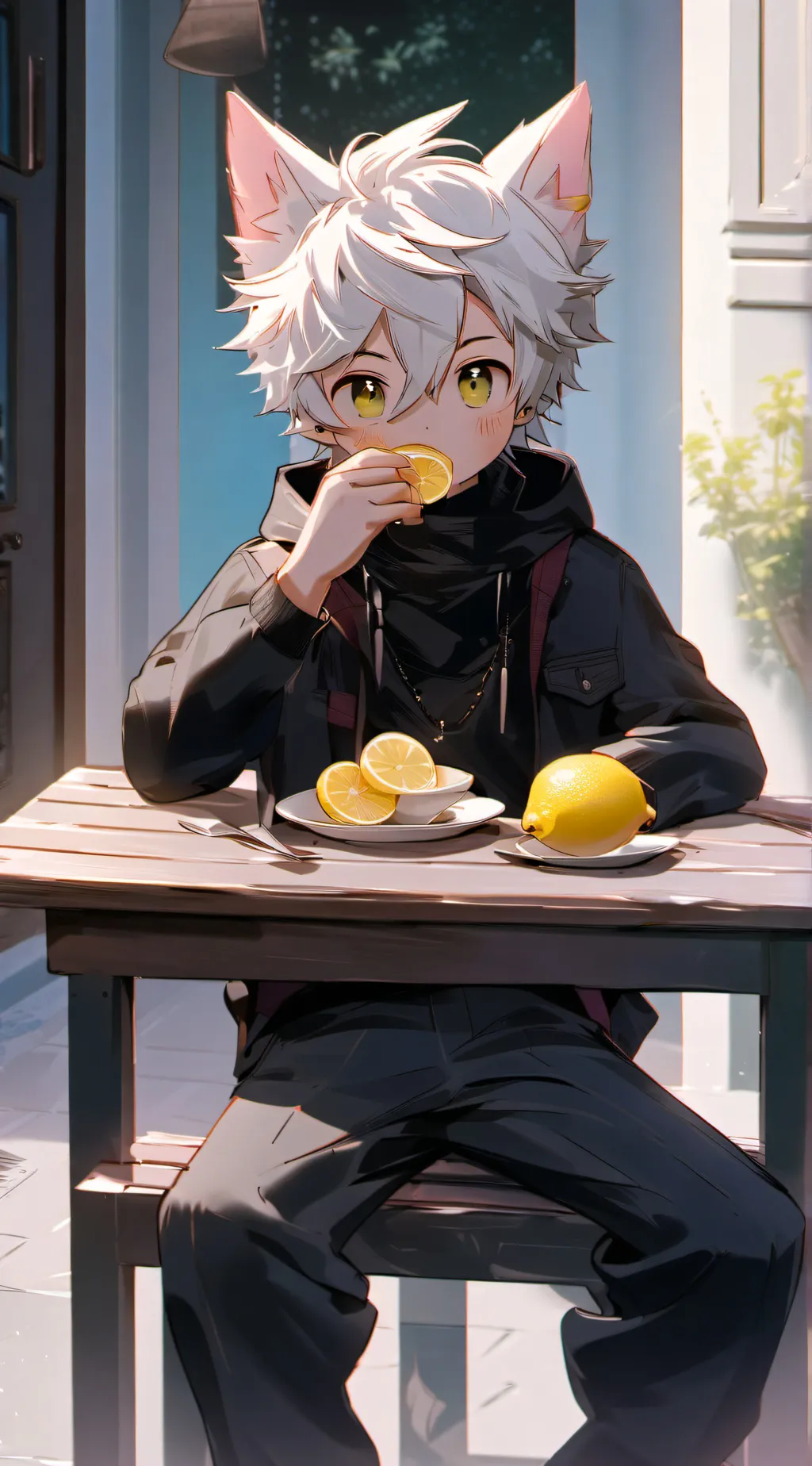 ai character: Elias background