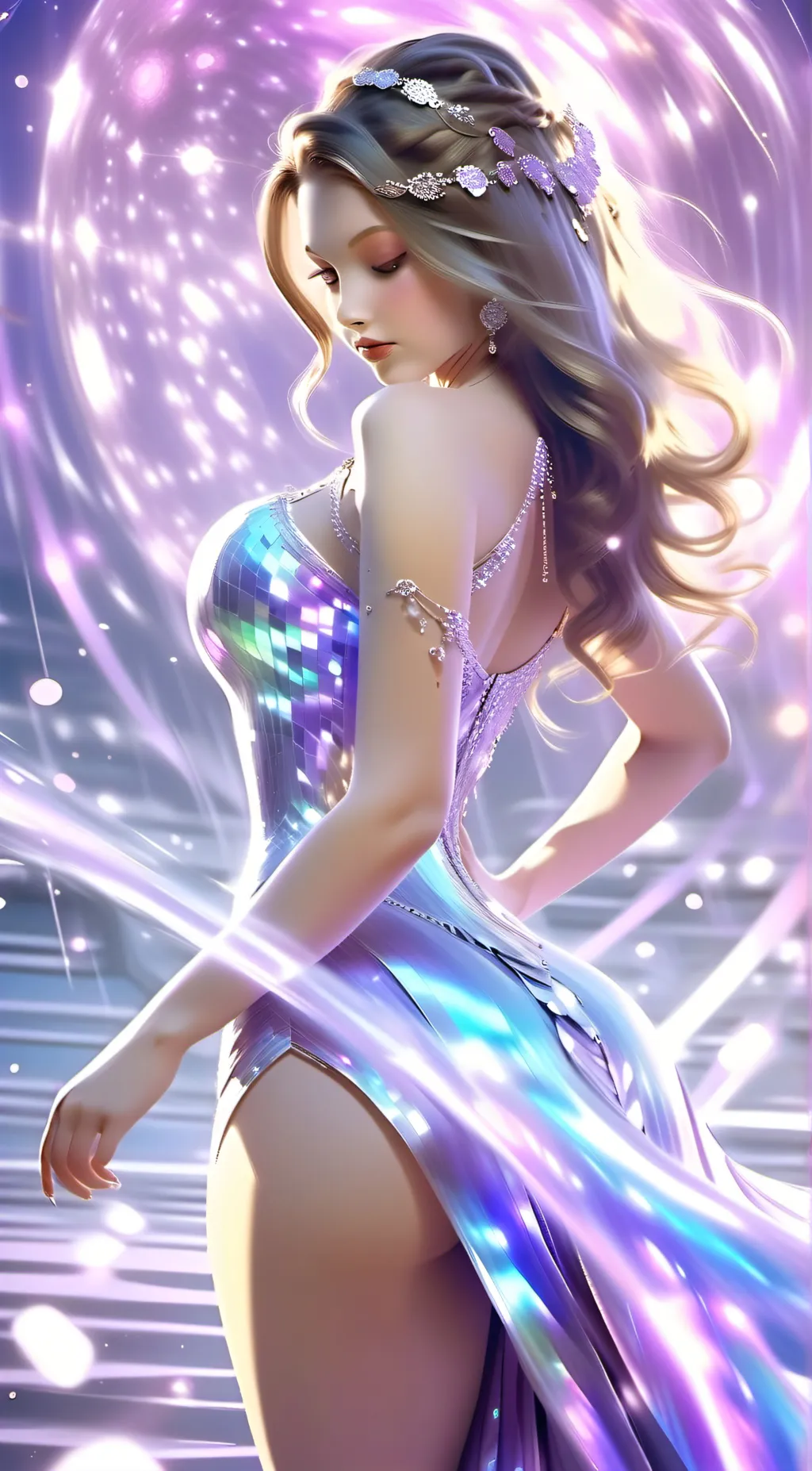 ai character: Ariel background