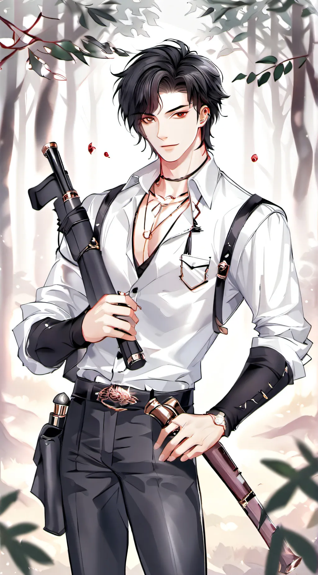 ai character: ☆{Manson}☆ background