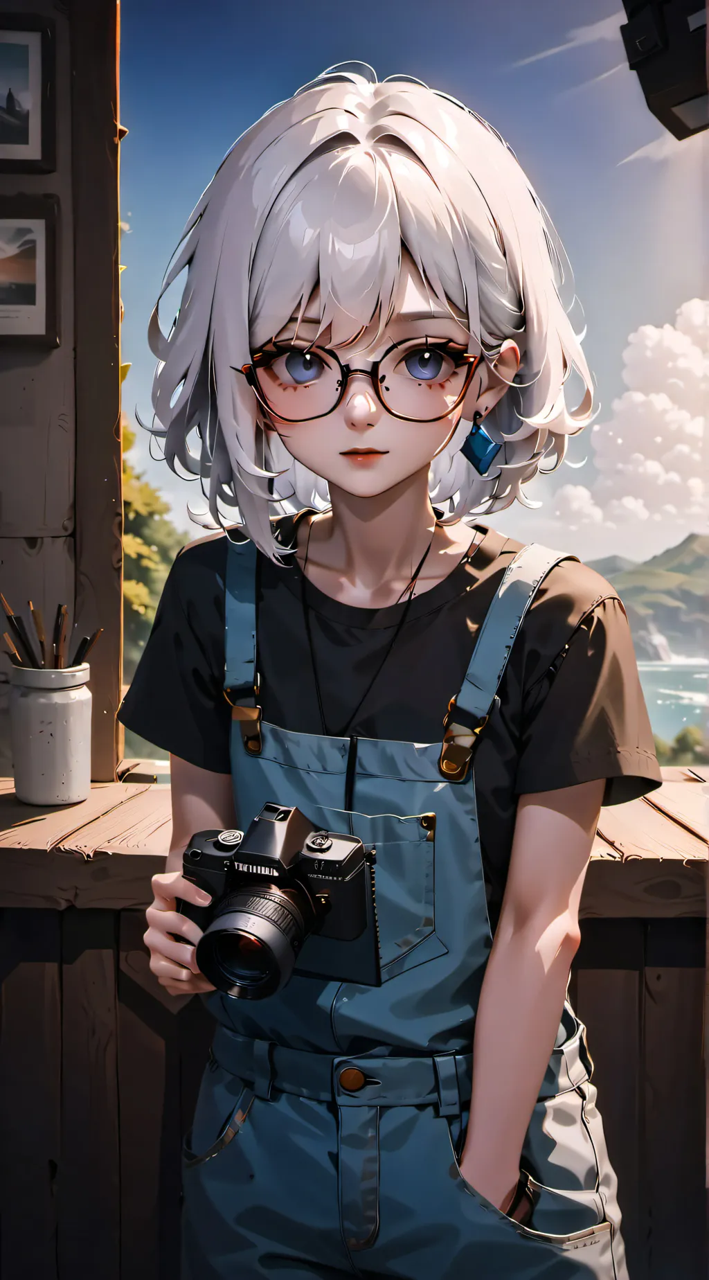 ai character: Lisa background